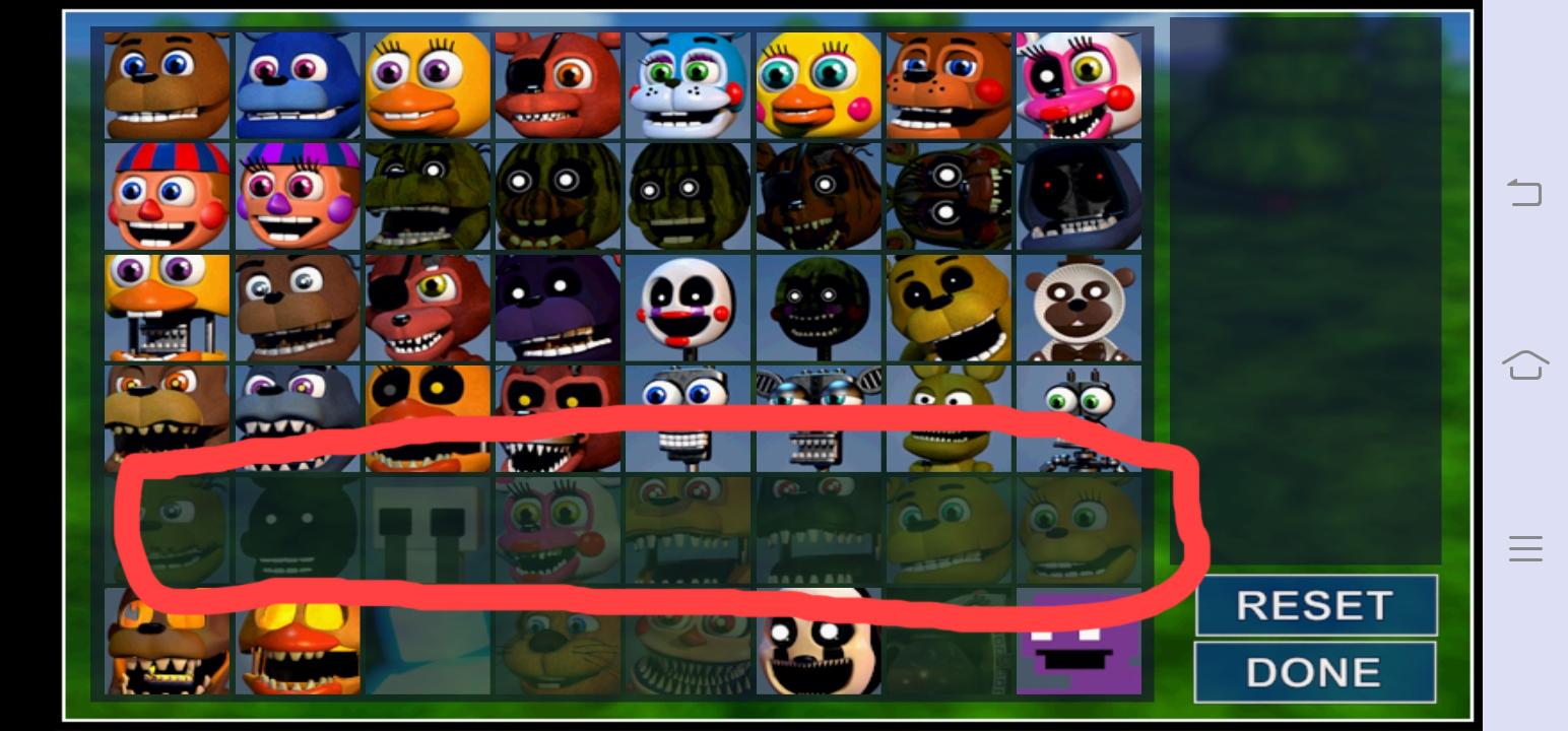 I need some help from the people who play fnaf world where can i find these characters? I've