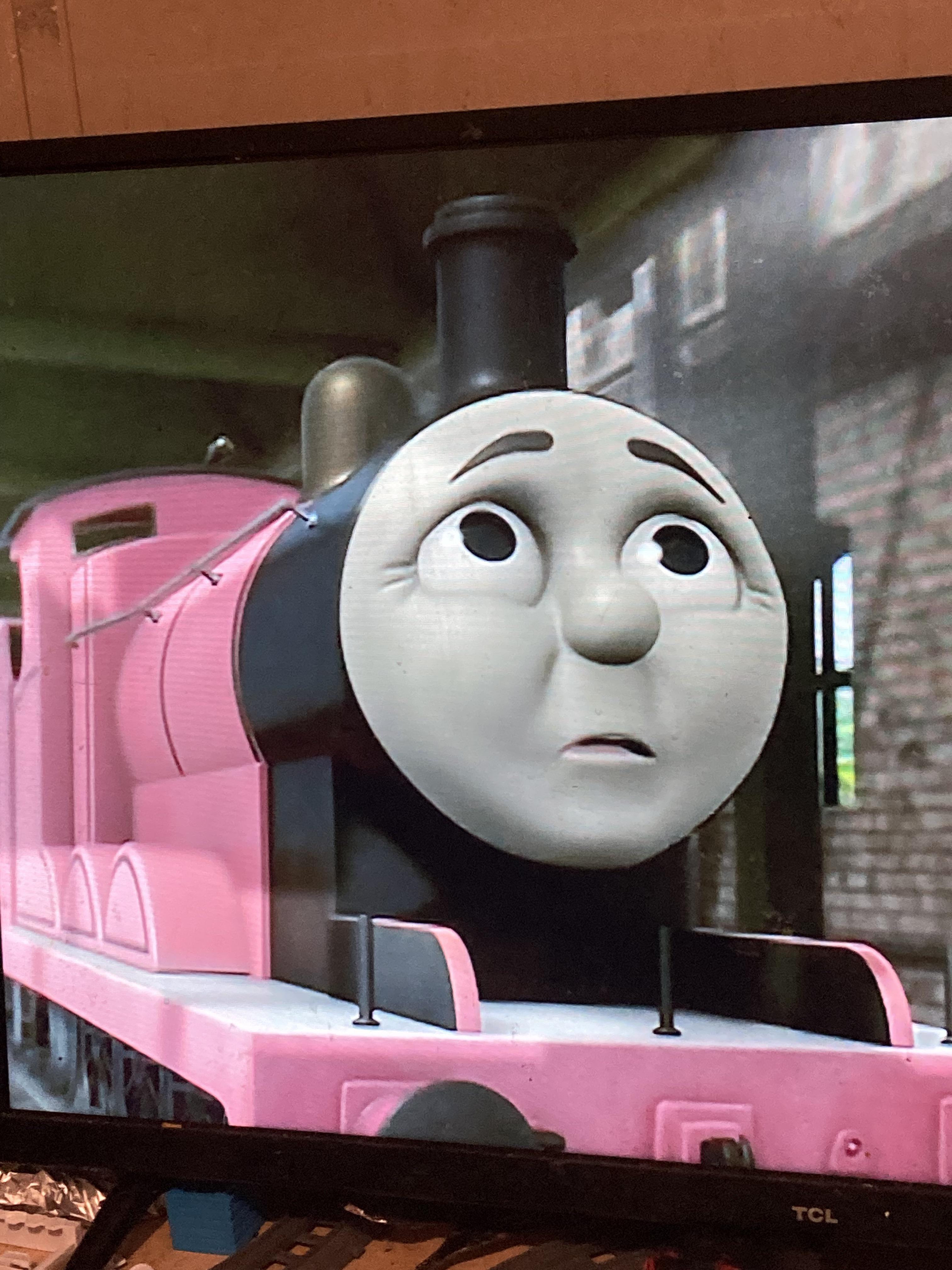 Jeremy, the pink engine is in a CGI, Thomas and friends season 13 : r
