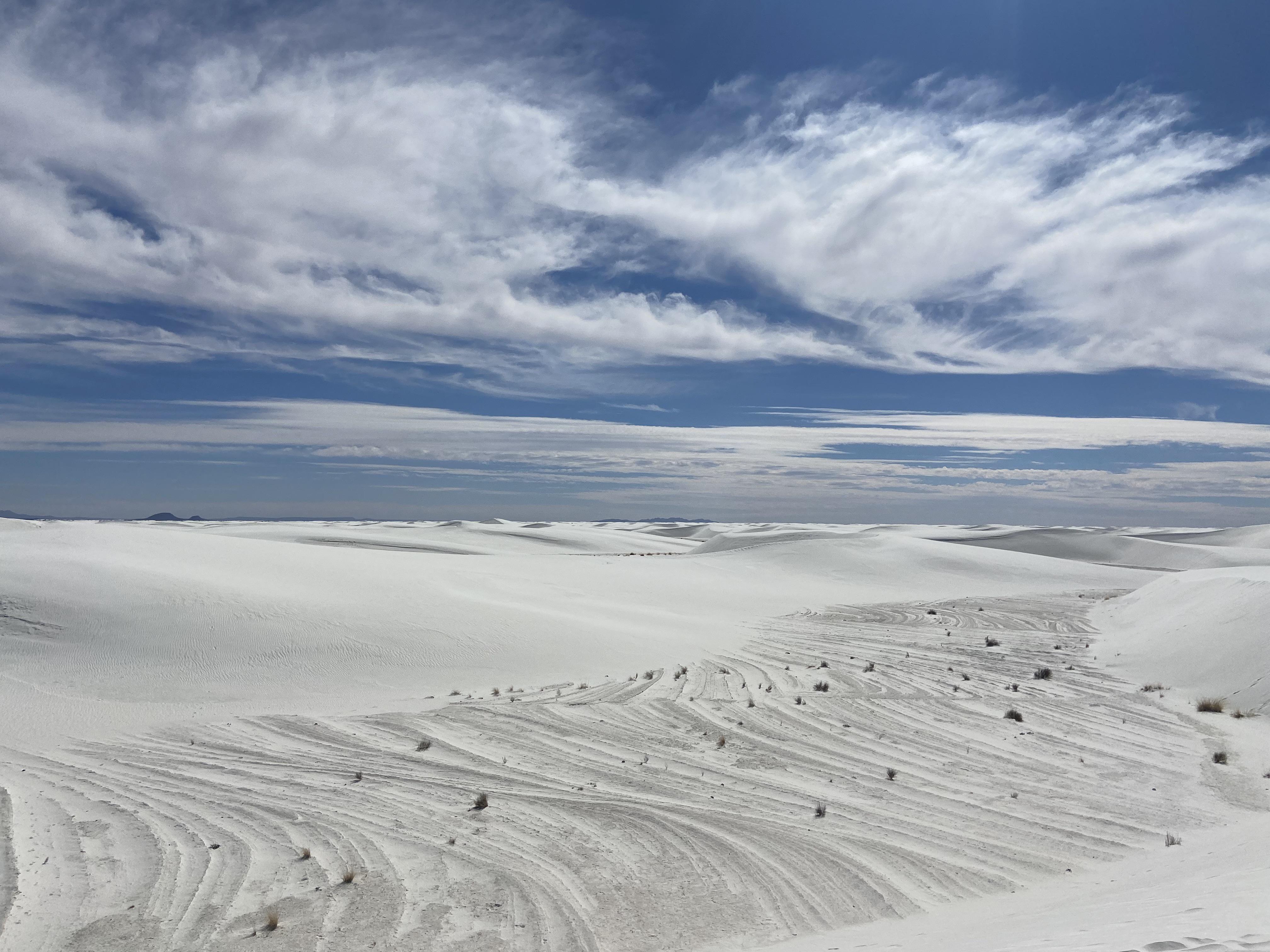 White Sands National Park, New Mexico [OC] (2436x1125) r/EarthPorn