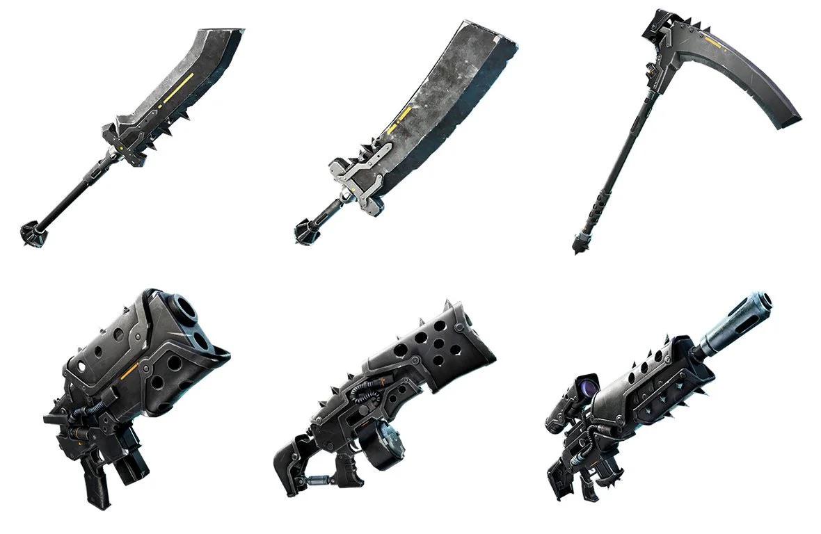 Fun Fact The primal weapons introduced in C2S6 are actually reskins of
