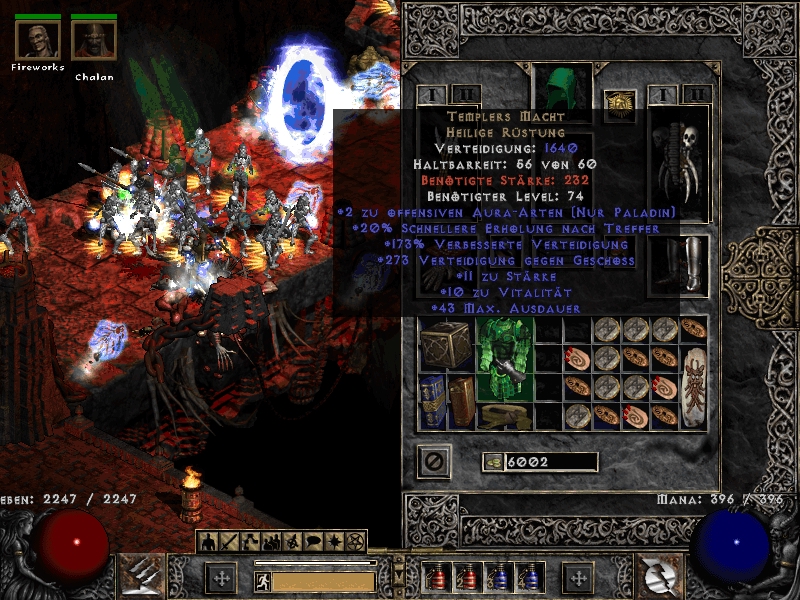 Wrong sacred armor ( (first try from Baal himself)... (Qbugged) diablo2