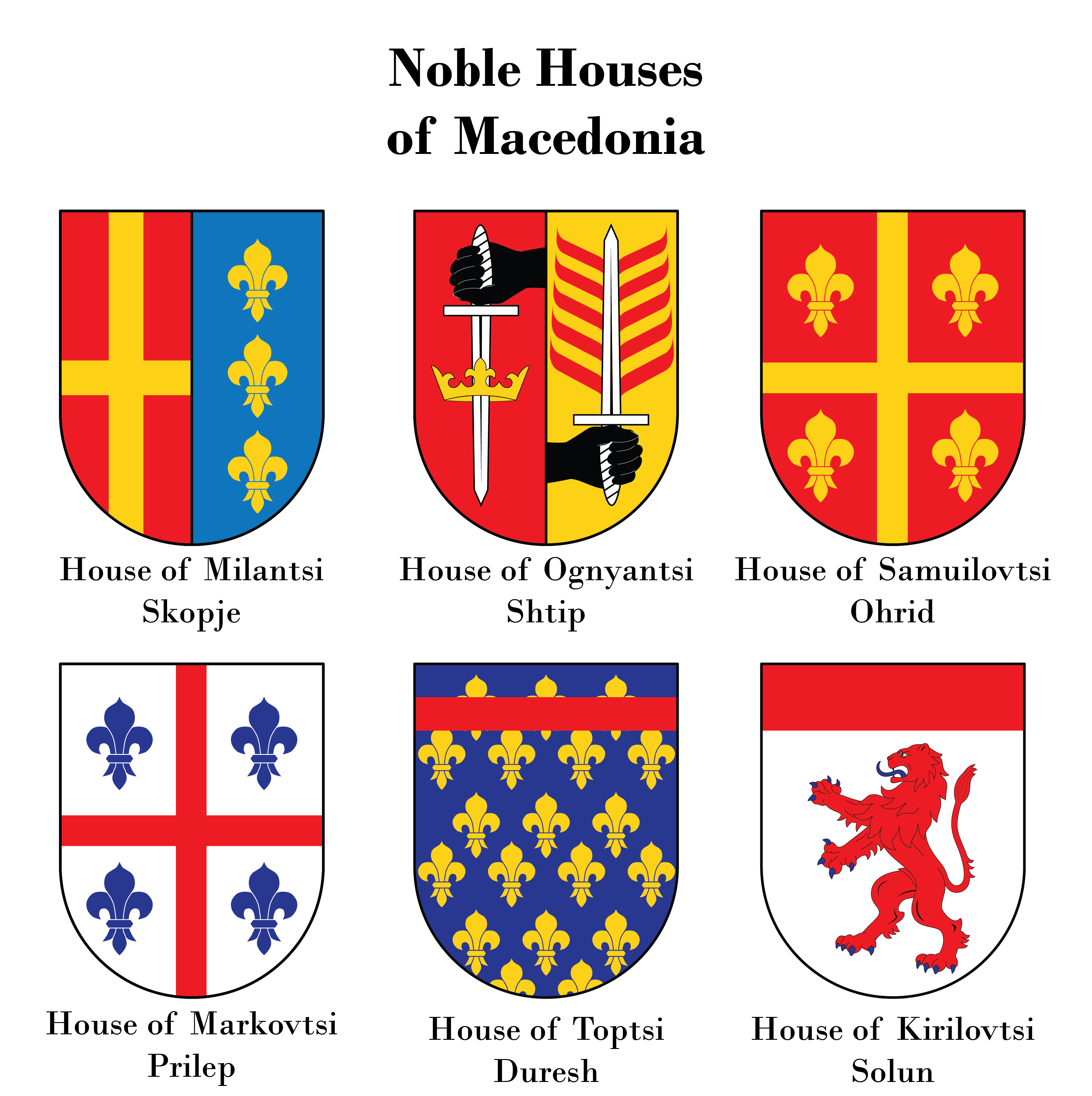 Noble Houses of Macedonia r/heraldry
