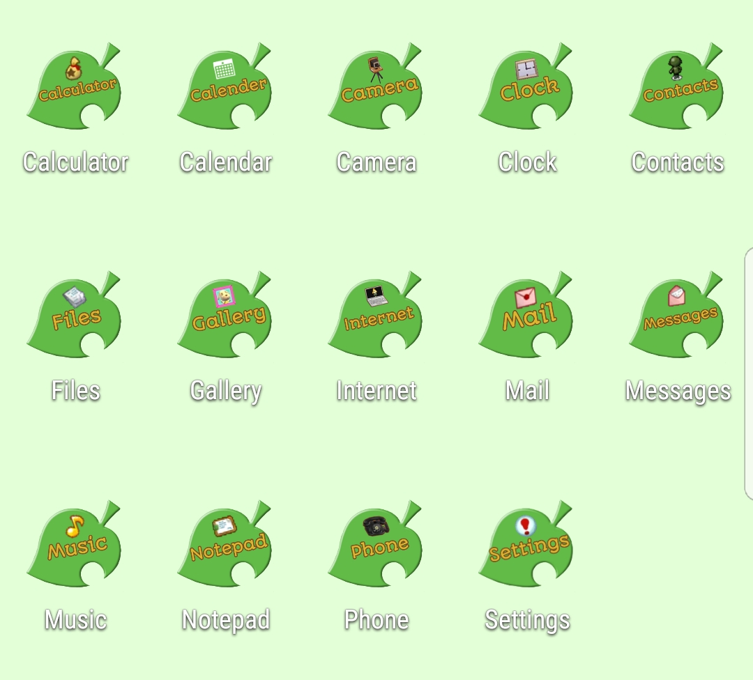 Made some Animal Crossing themed app icons r/AnimalCrossing
