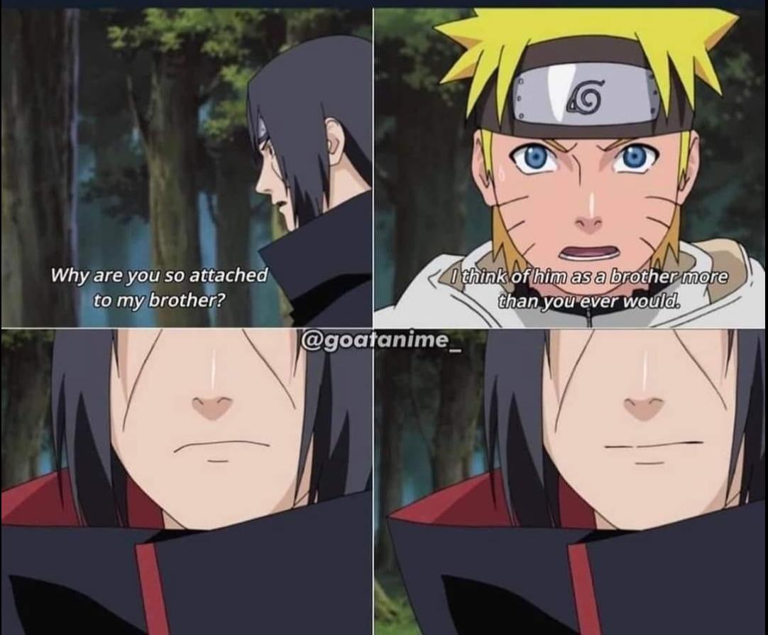 Does Naruto regret saying this to Itachi? r/Naruto