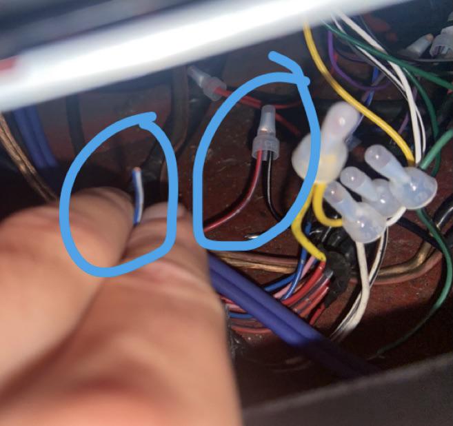 Radio turns off when headlights are turned on assuming these are the