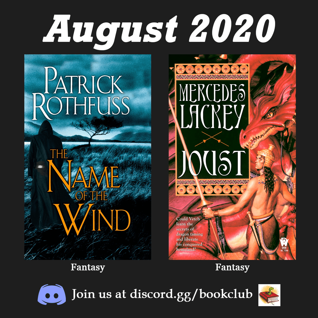 Name That Book Reddit August 2020 Book Club Selections The Name Of