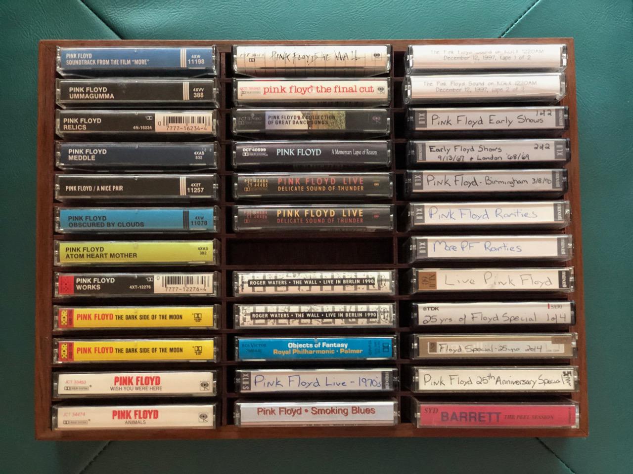 I understand cassettes are making a comeback lots of Pink Floyd