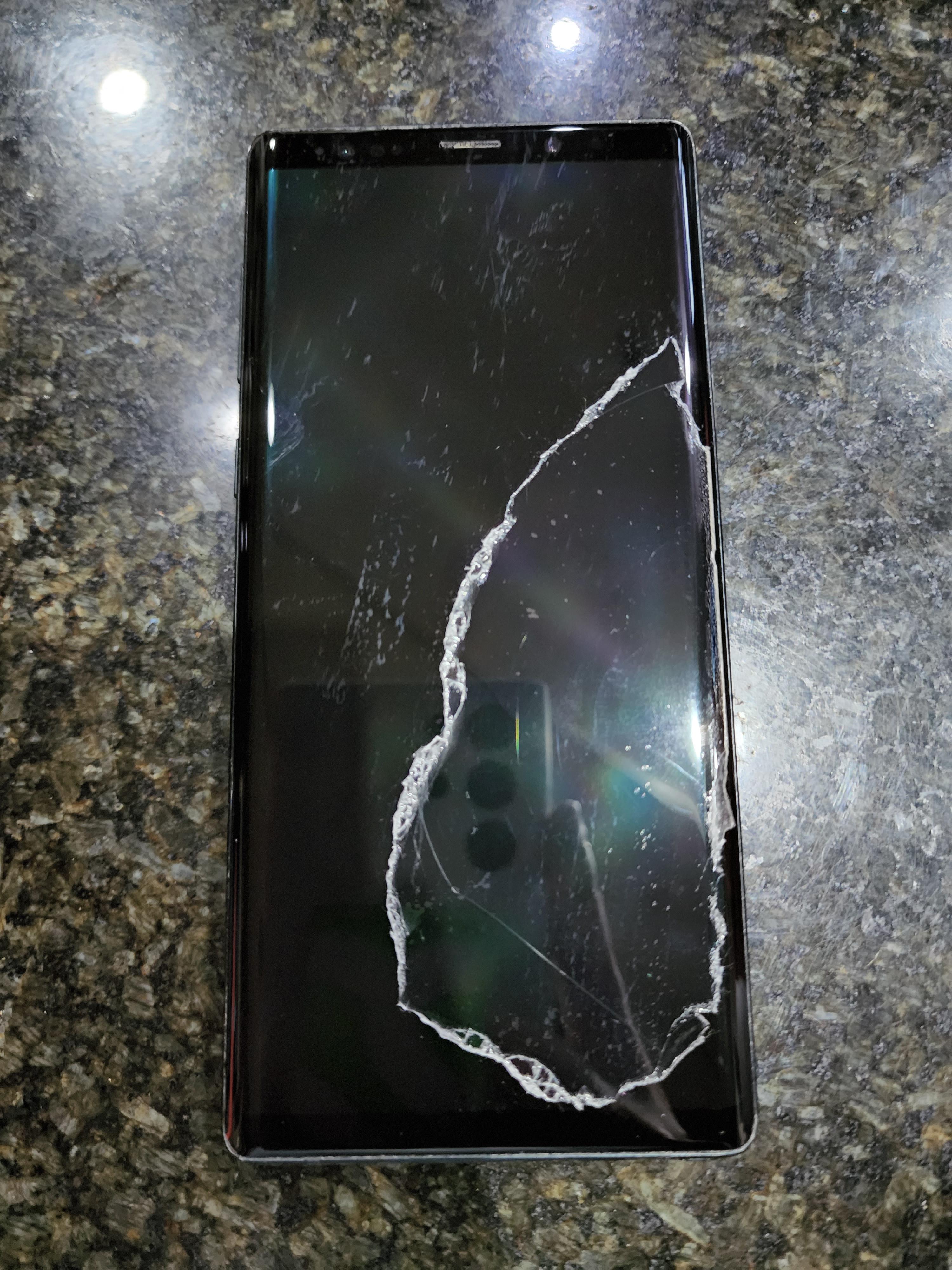 any idea how to remove this tempered glass? upgraded from Note 9 to