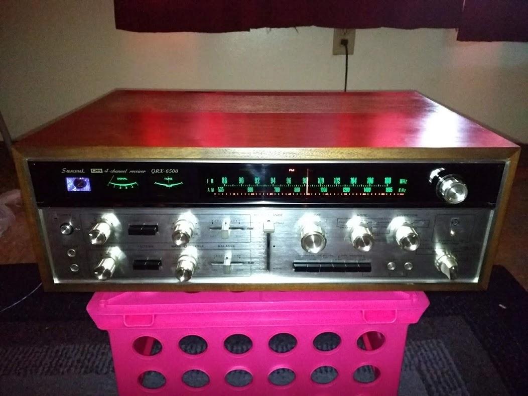 picked up a sansui qrx6500 for 15 BudgetAudiophile