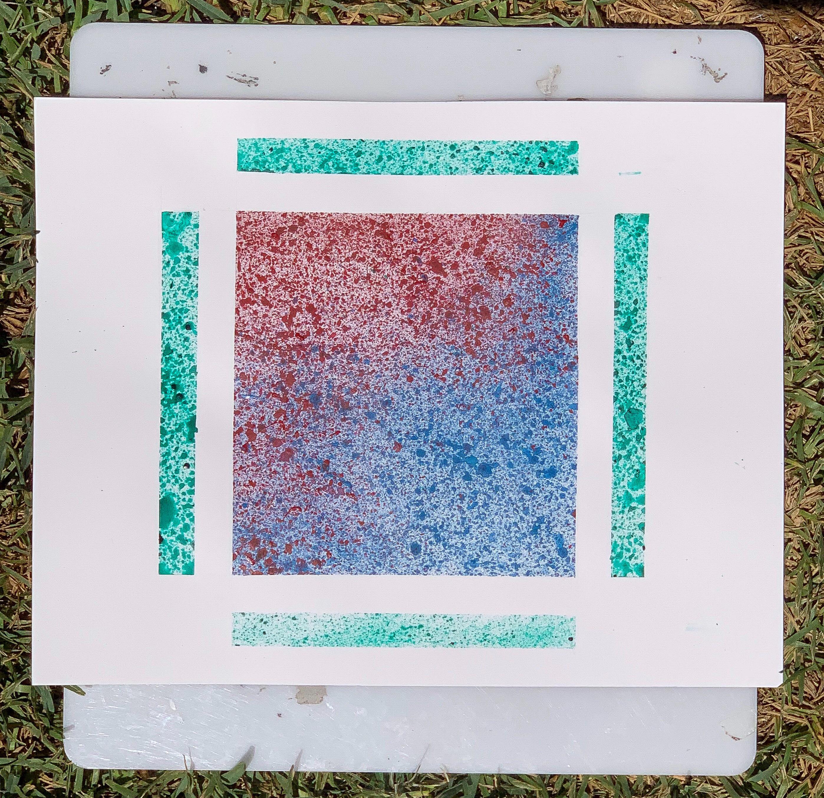 Blops, Acrylic, Bristol Board, 2019 r/AbstractArt