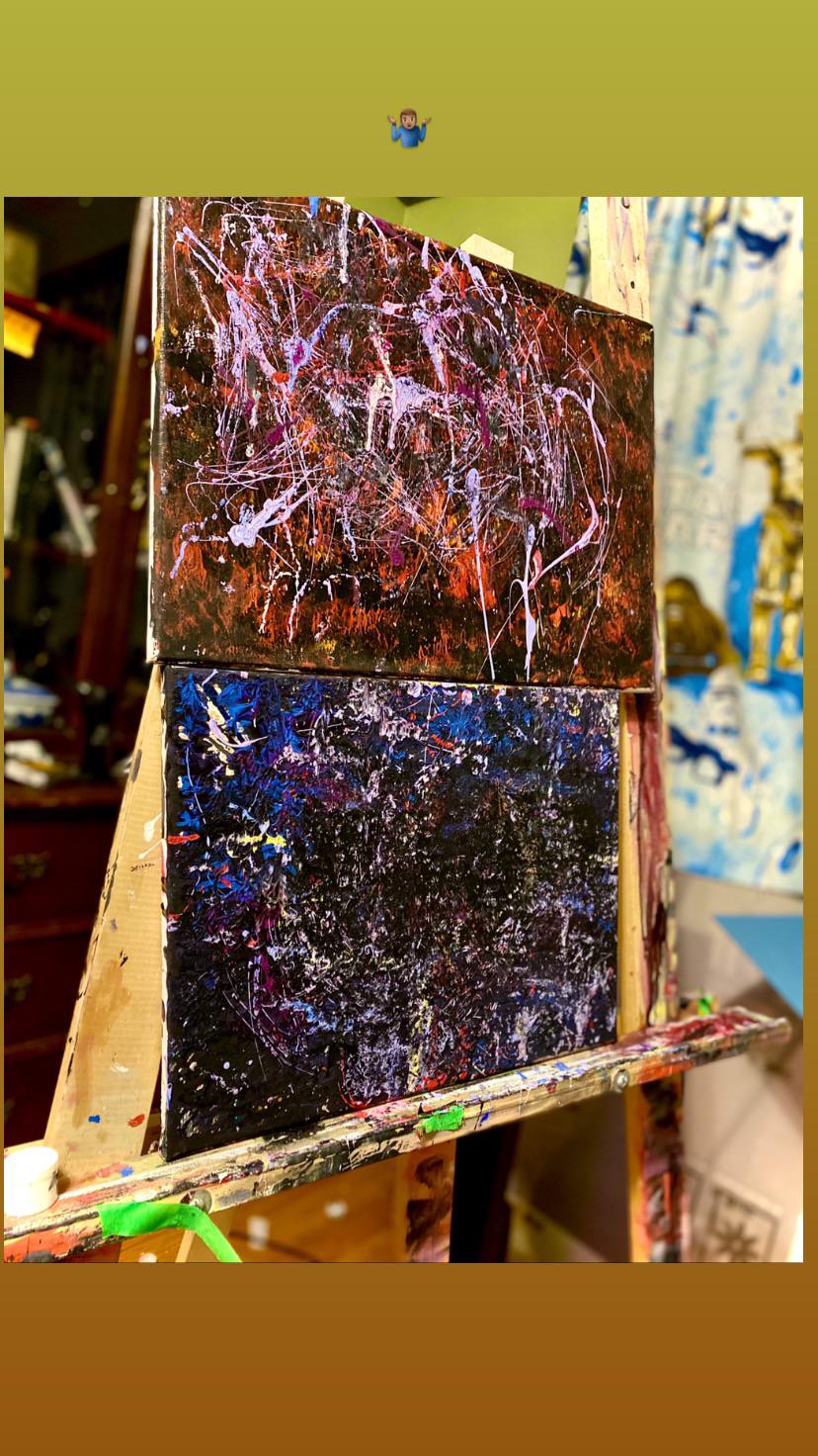 Threw some paint around r/Beginner_Art