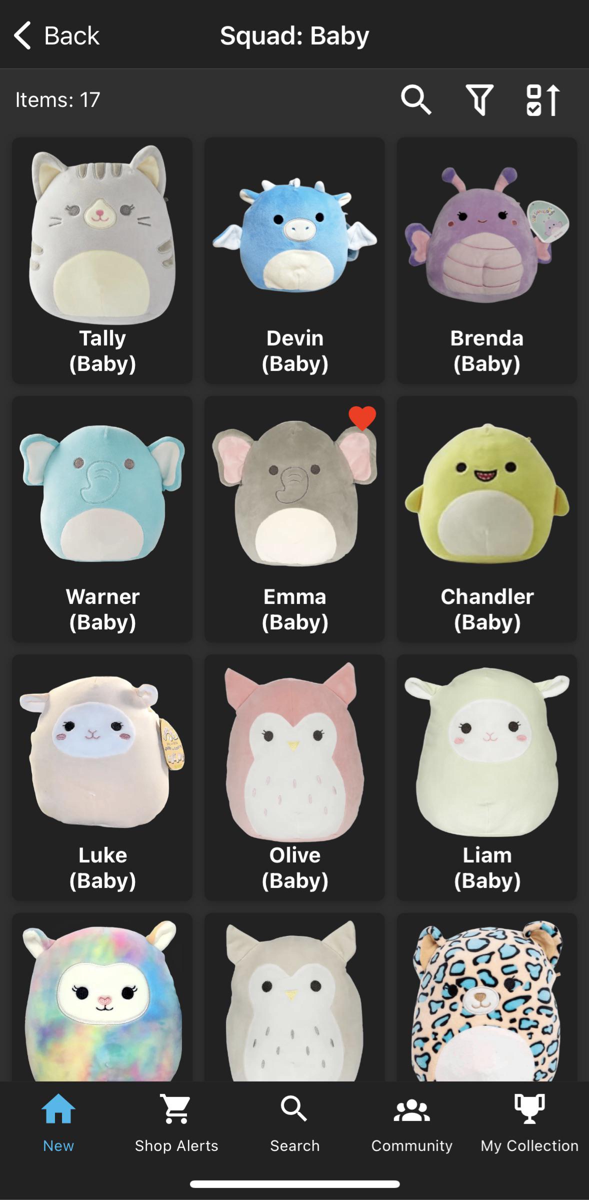 What does “baby” mean? r/squishmallow