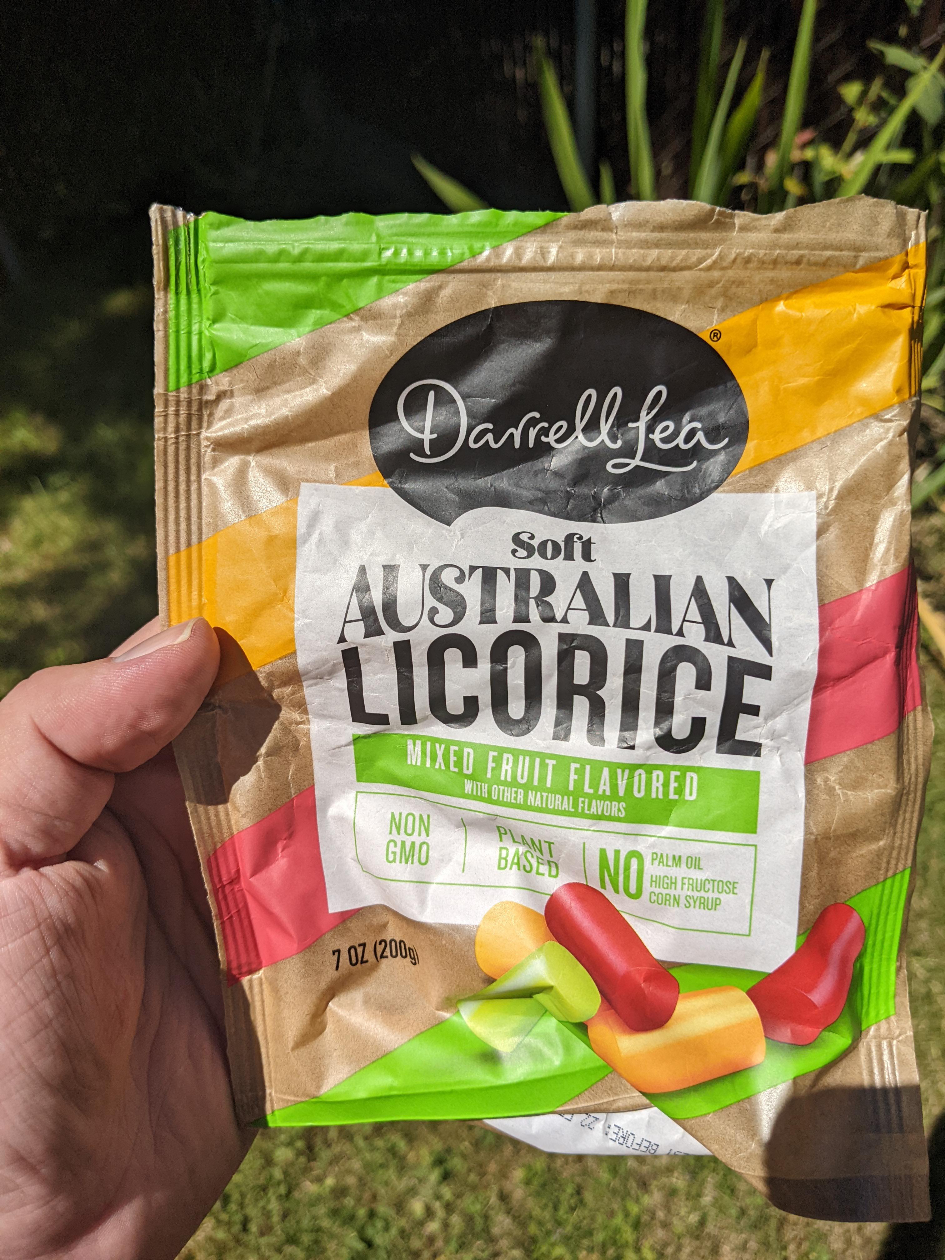 Australian Style Licorice is my favorite kind of Licorice candy