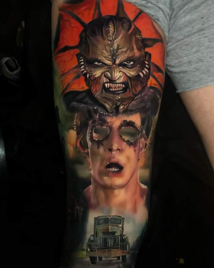 Horror tattoo by Paul Acker New_Tattoos