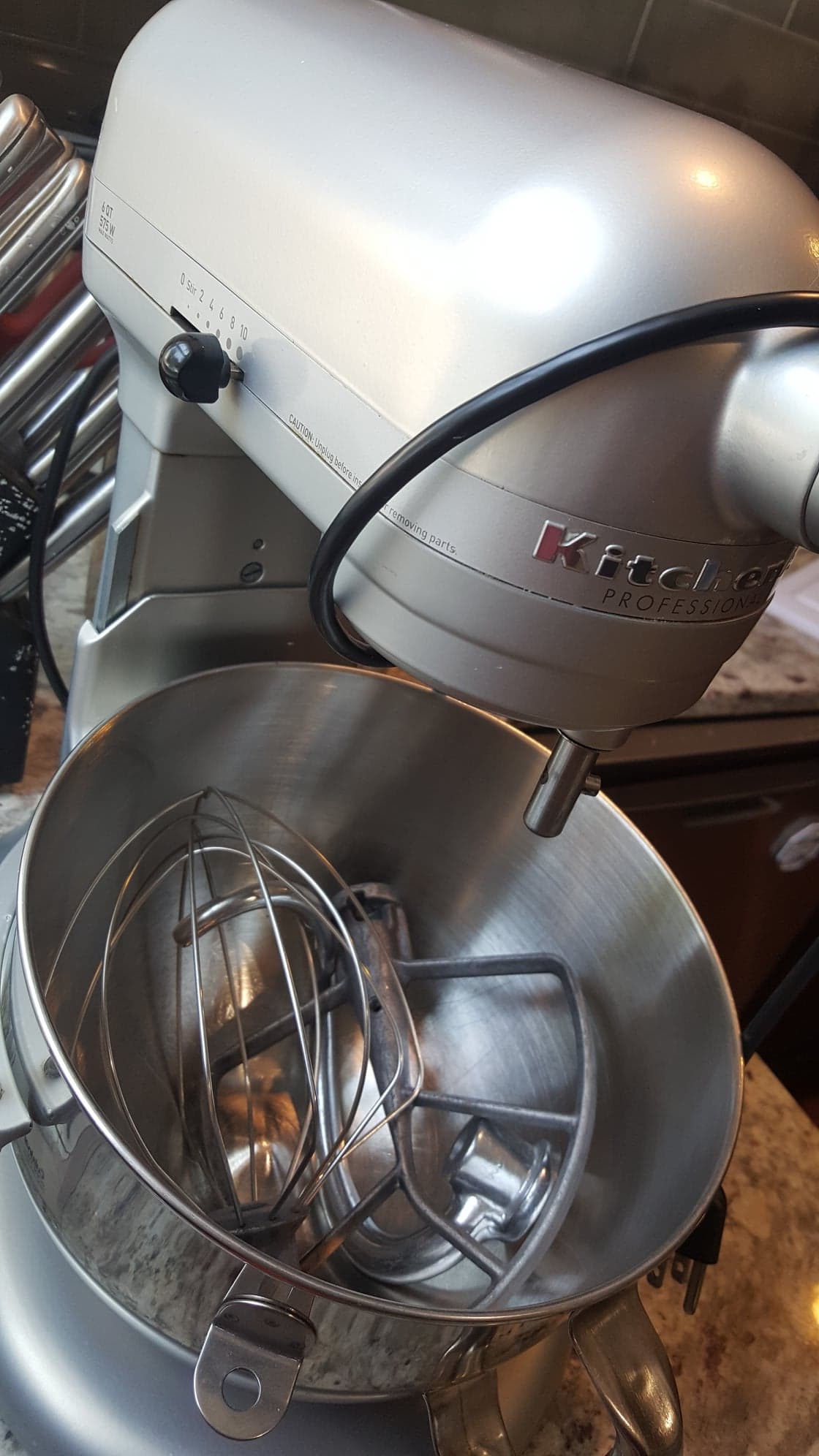 Bought from craigslist for 115 (Kitchenaid pro 6 quart bowllift 575