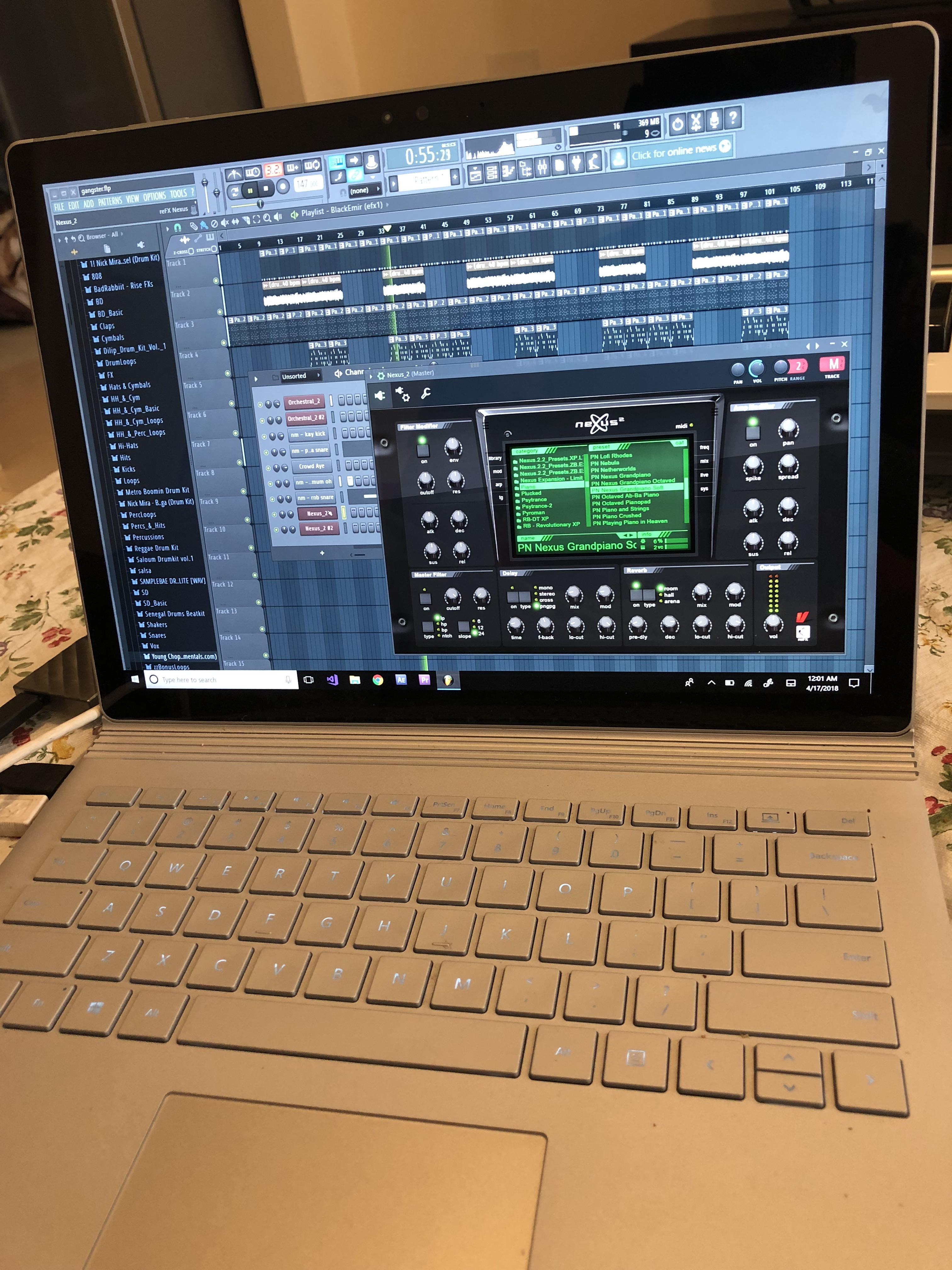 Fl studio scaling issue on surface book fixed (not an external window