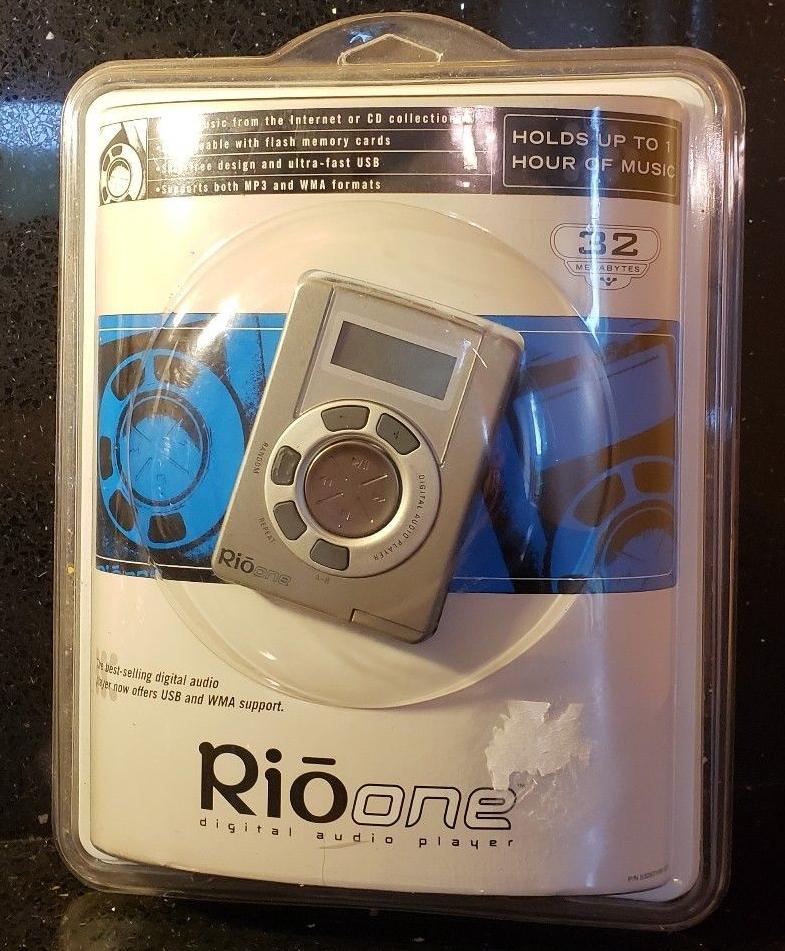 This oldschool 32megabyte MP3 player will hold all of your songs