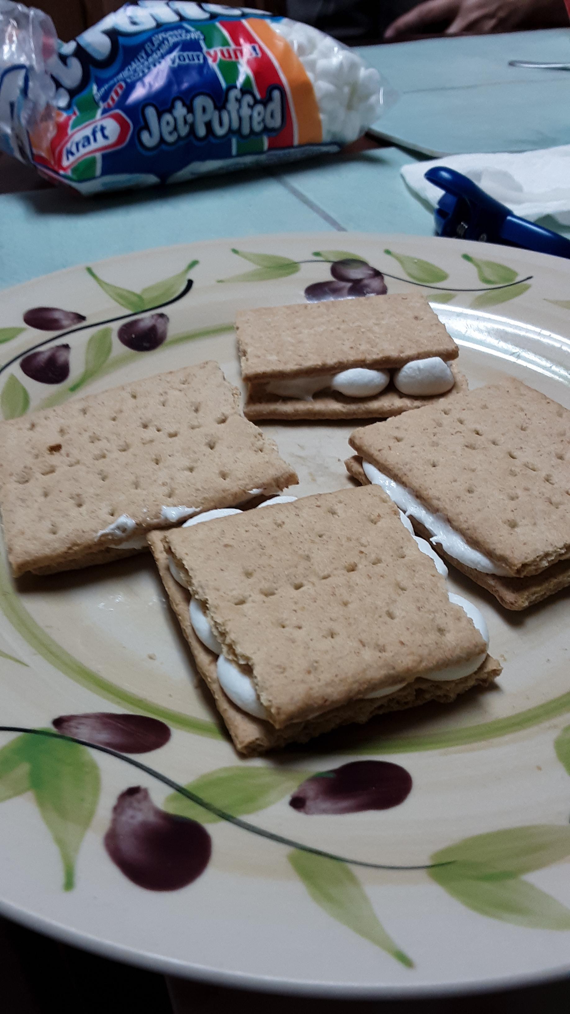 S'mores without chocolate are delicious. What should it be called r/dessert