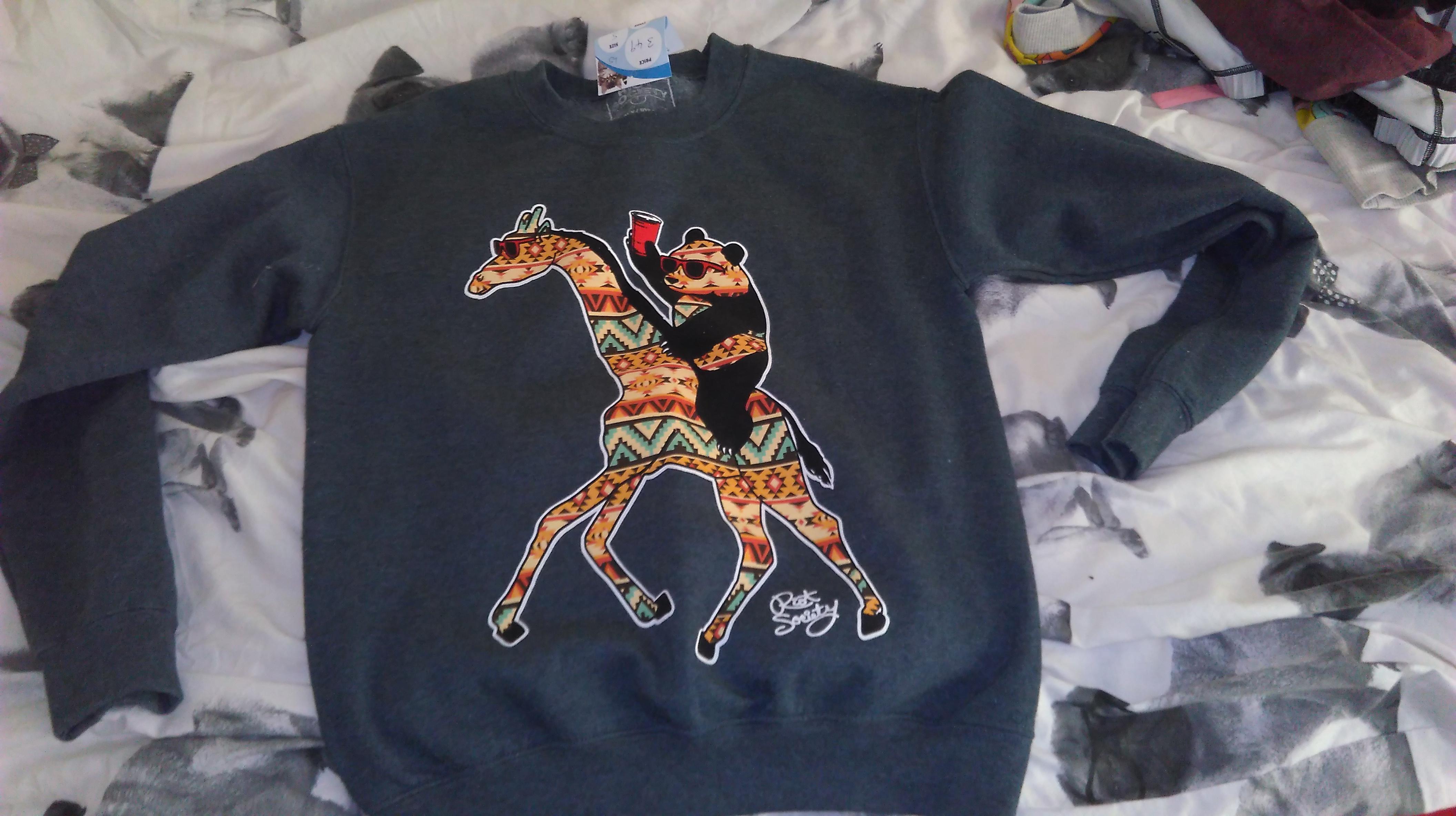 Picked up quite possibly, the most awesome jumper ever today! : r