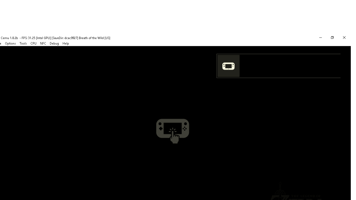 Black Screen Zelda BOTW CemuPiracy