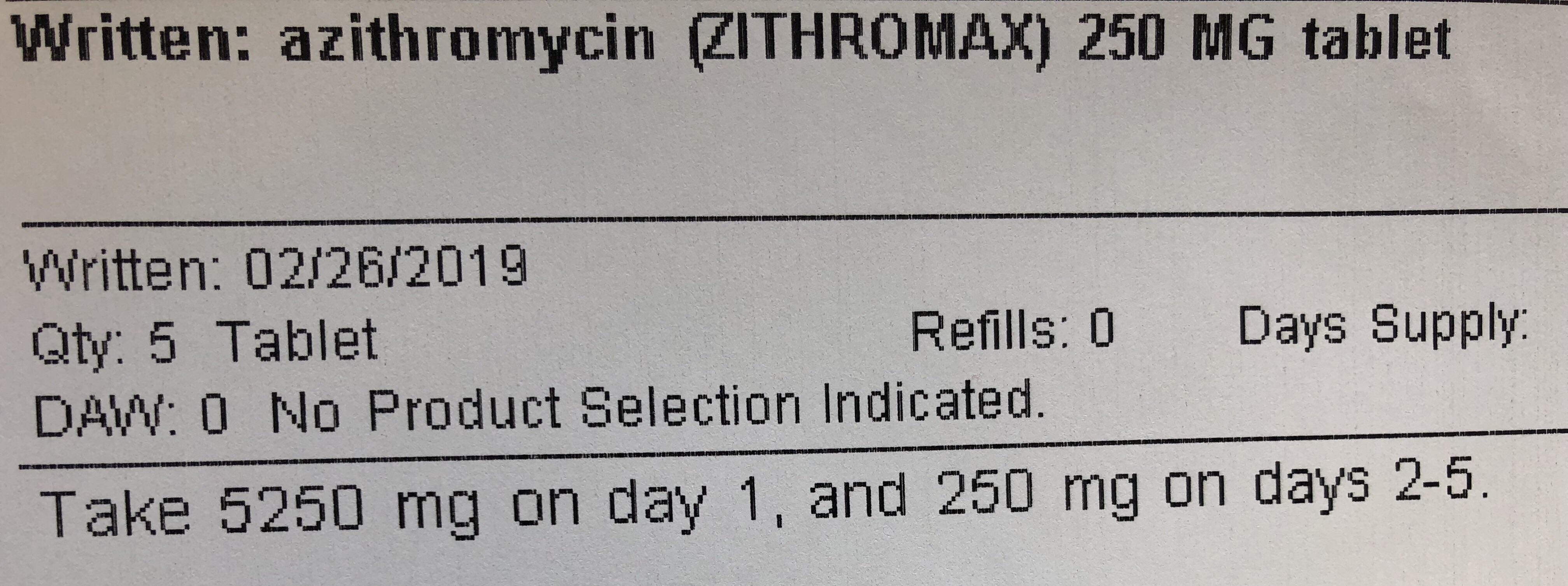 That’s quite the loading dose pharmacy