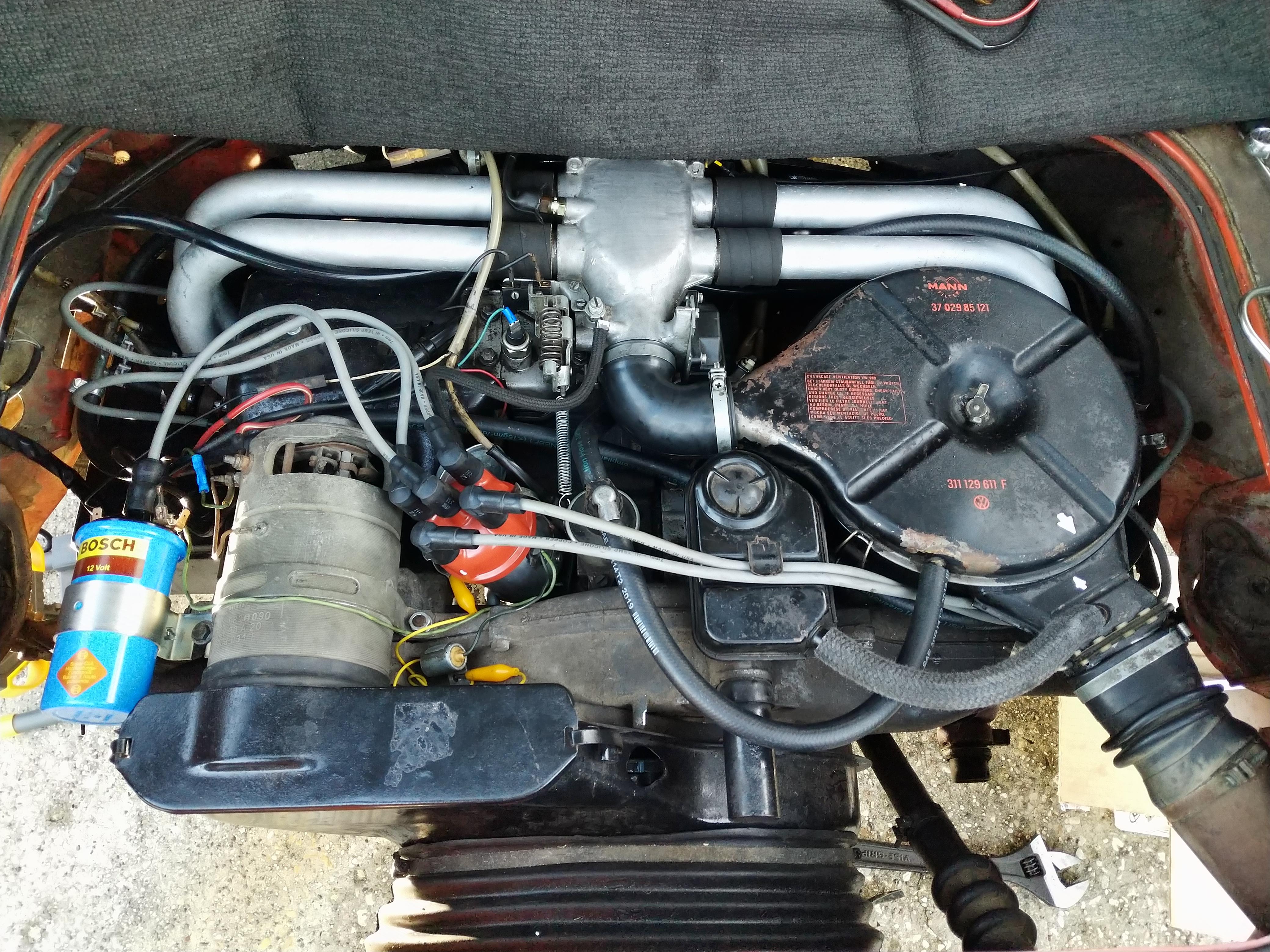 God, you gotta love 1971 Bosch D'jetronic fuel injection. Faulty