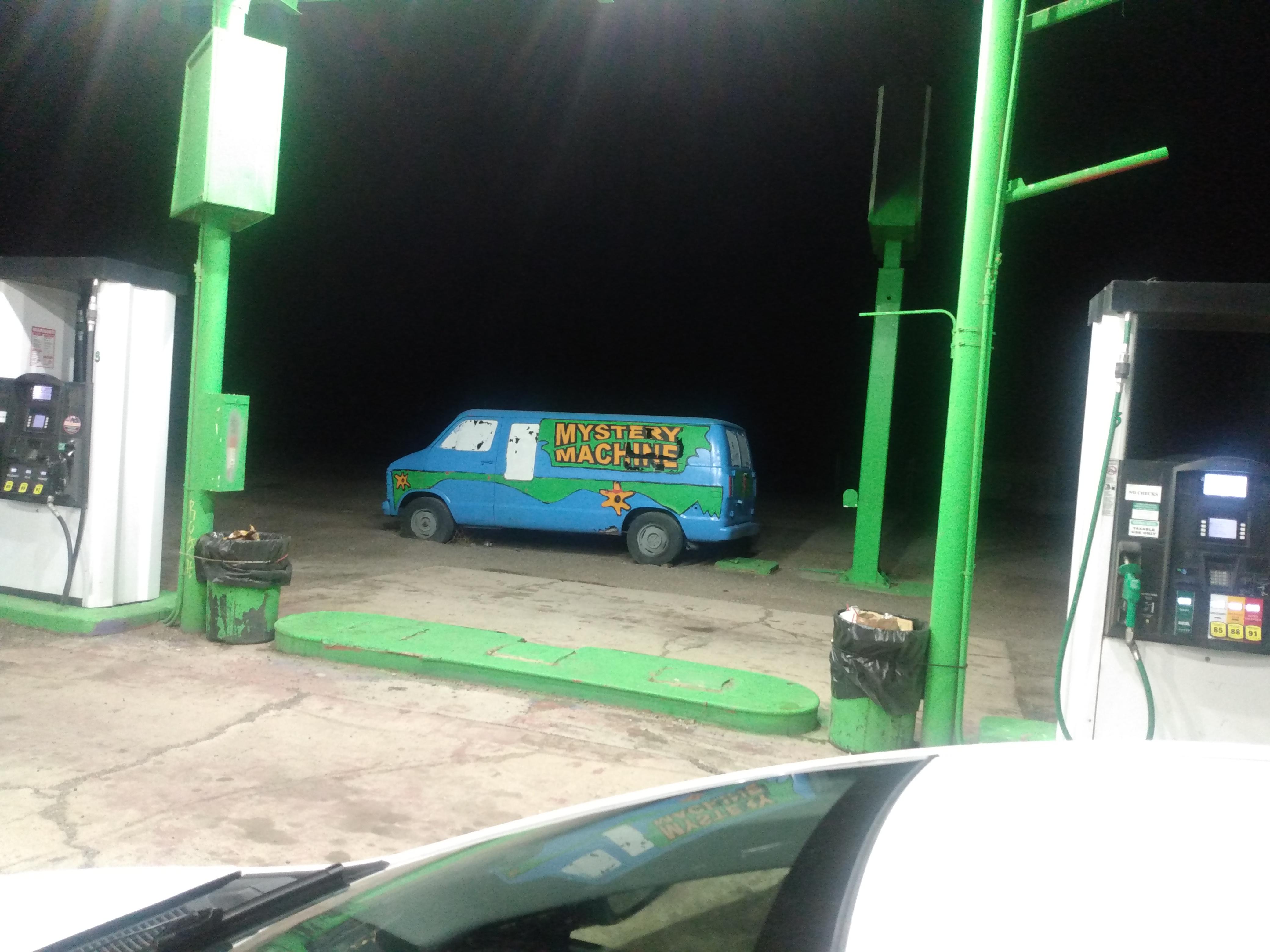 Gas station near the Utah/Colorado border appeared to be under