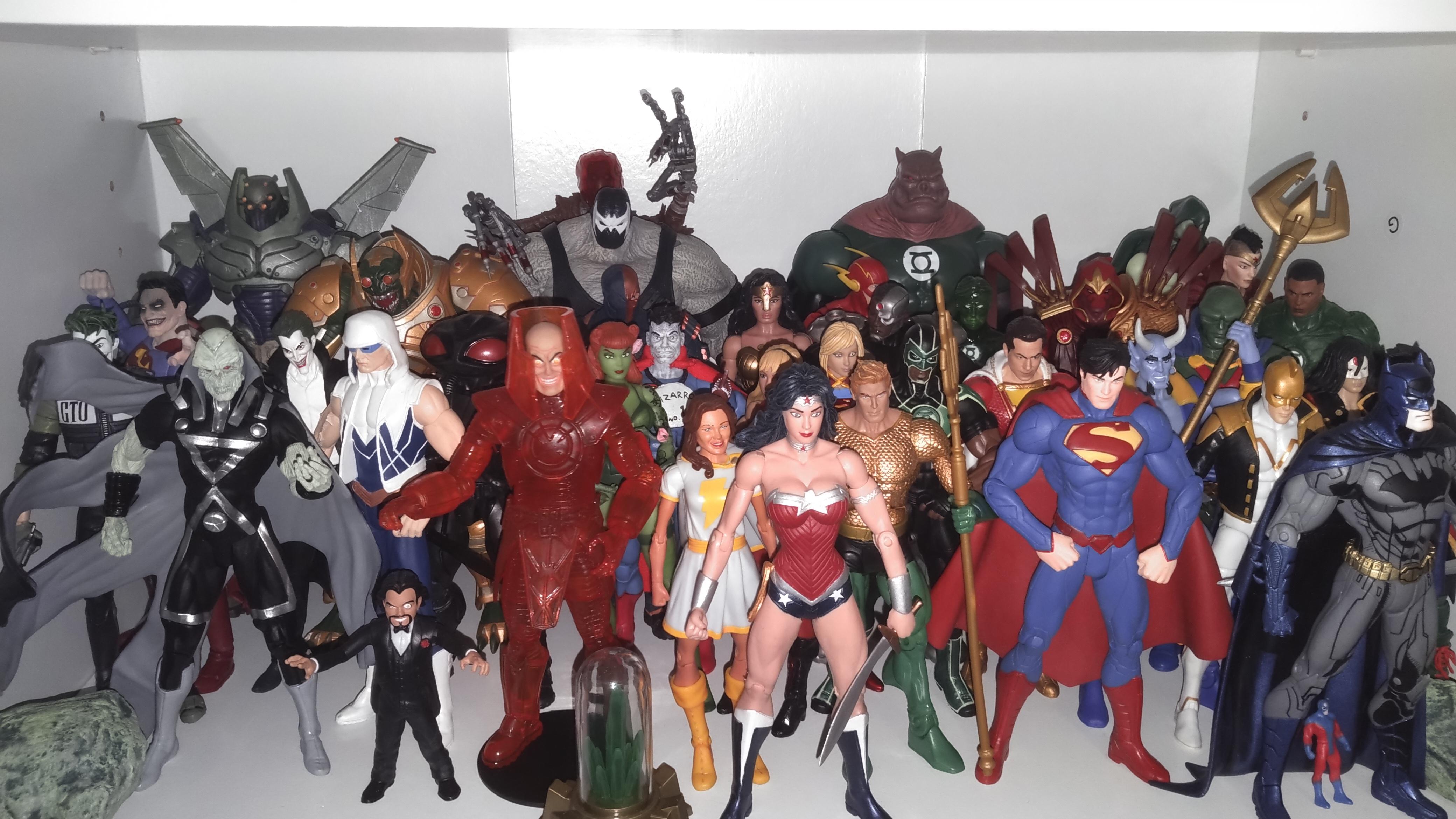 My dc shelf so far r/ActionFigures