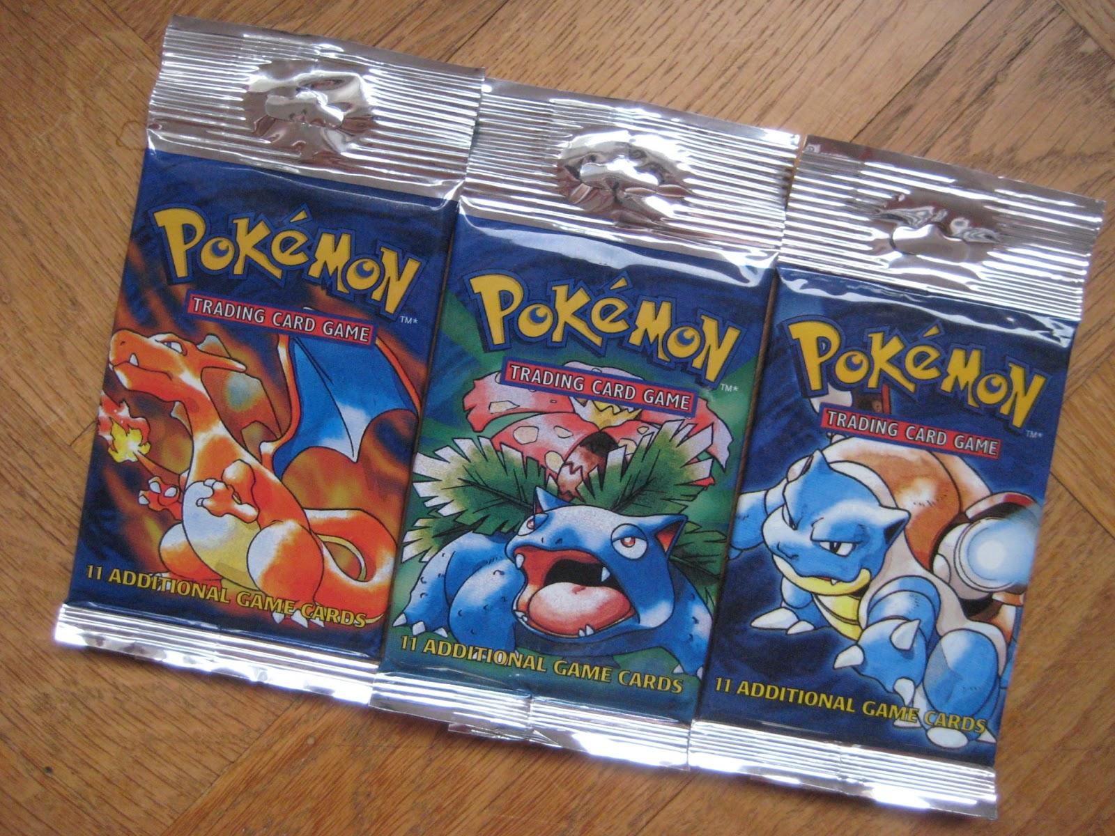 Original Pokemon Card Packs