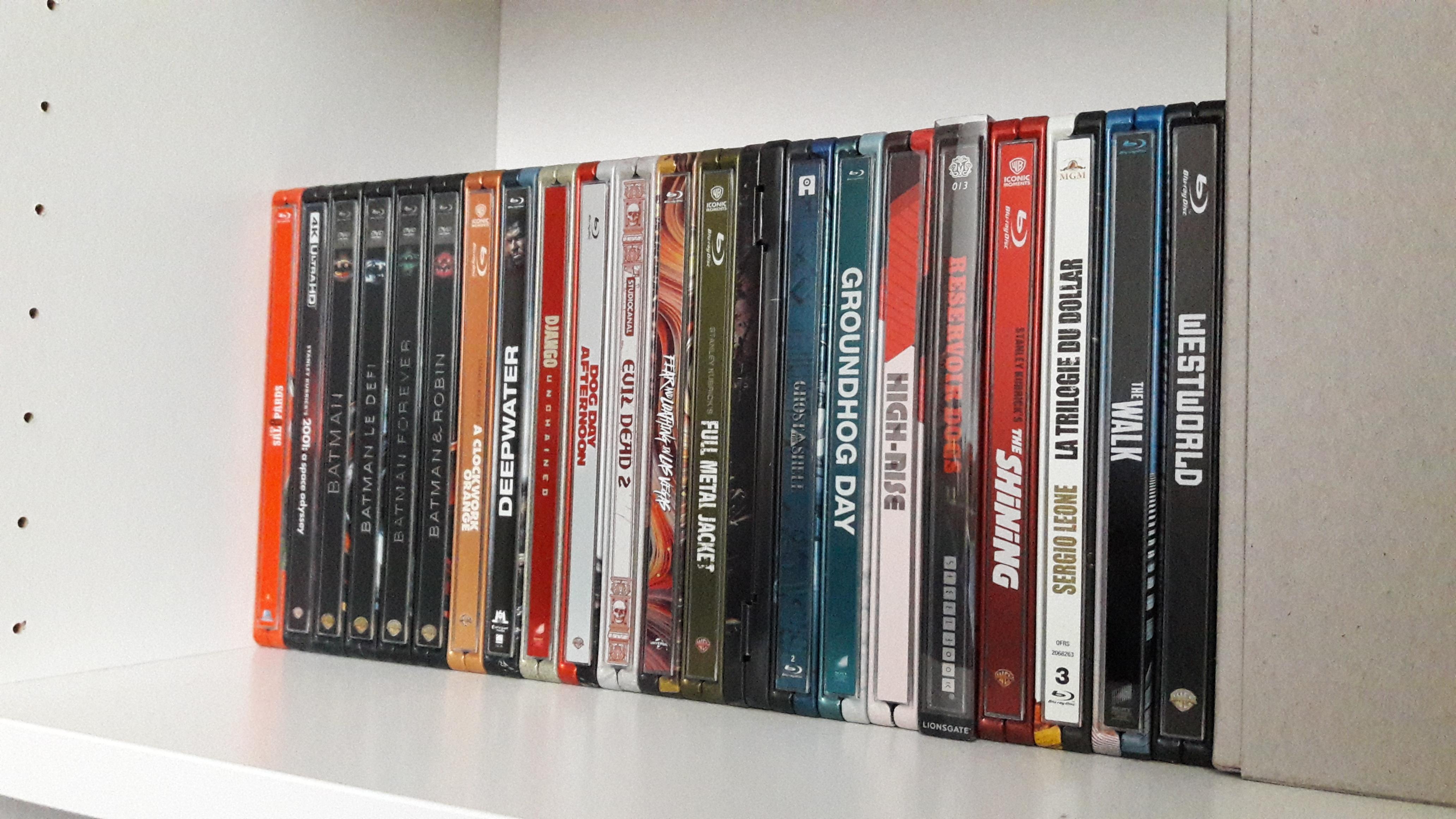 My steelbook collection (as of March 2019) r/Steelbooks