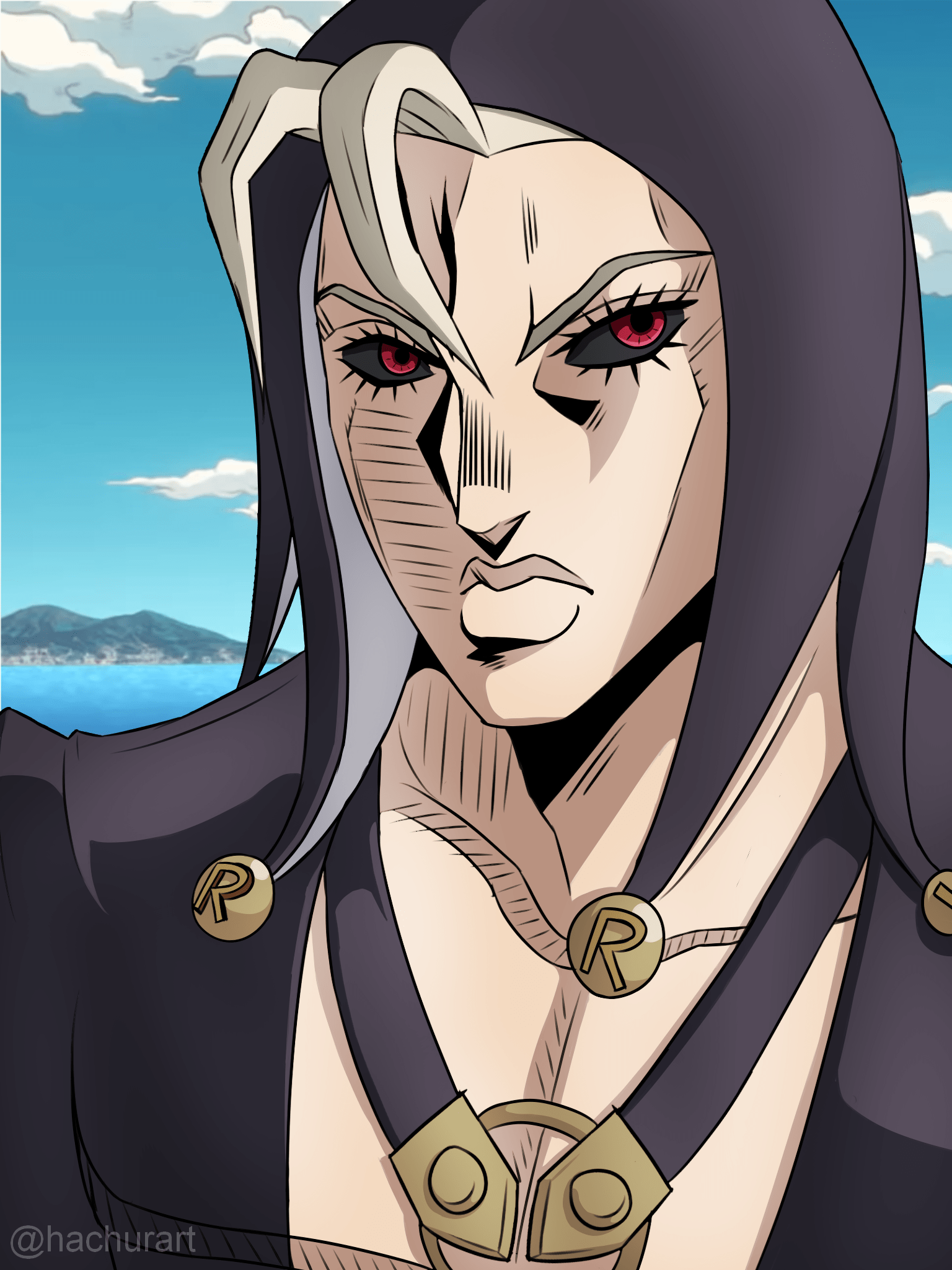 [Fanart] Risotto Nero (remake) r/StardustCrusaders