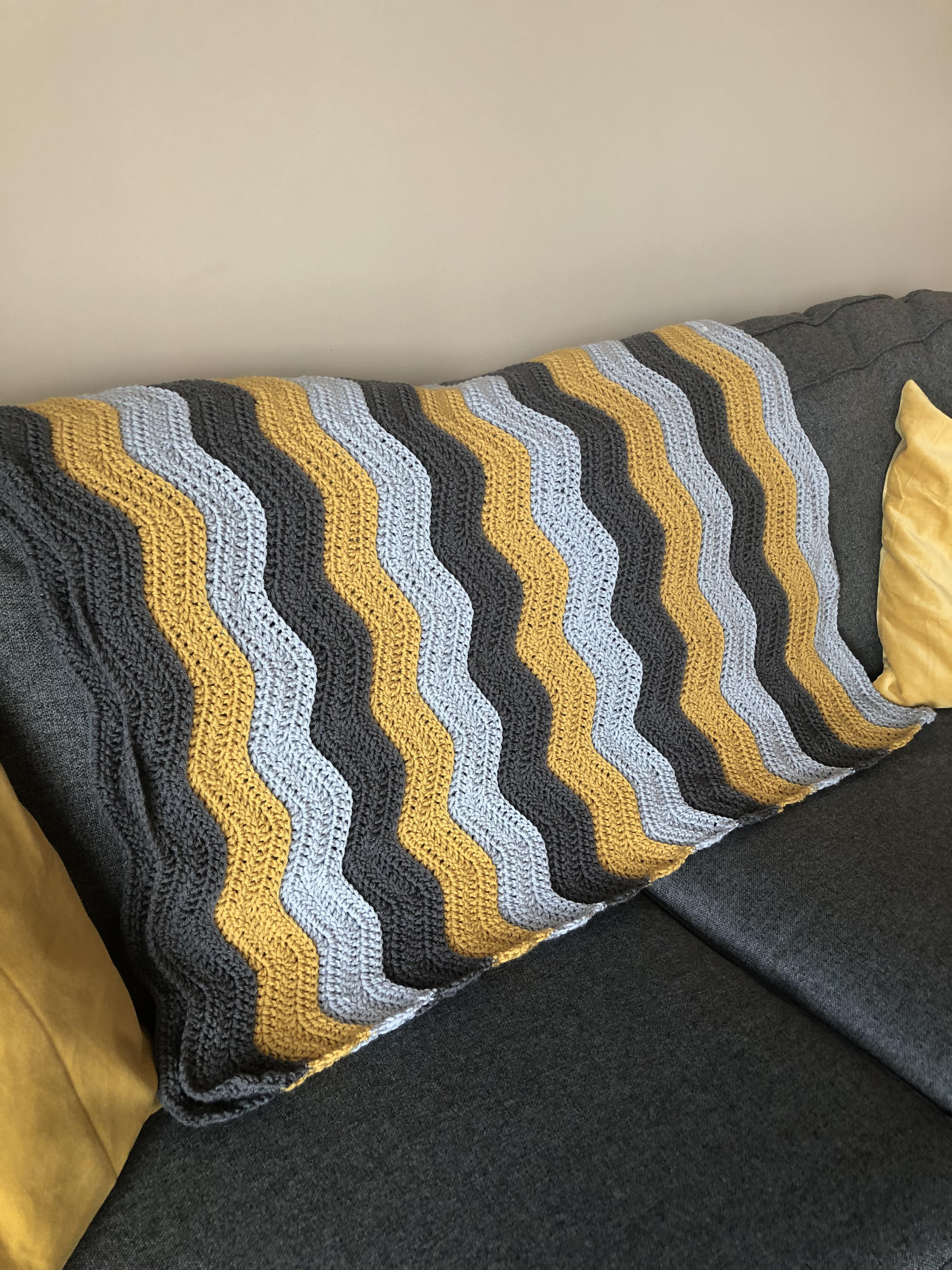 [FO] Blanket for my boyfriend! r/crochet