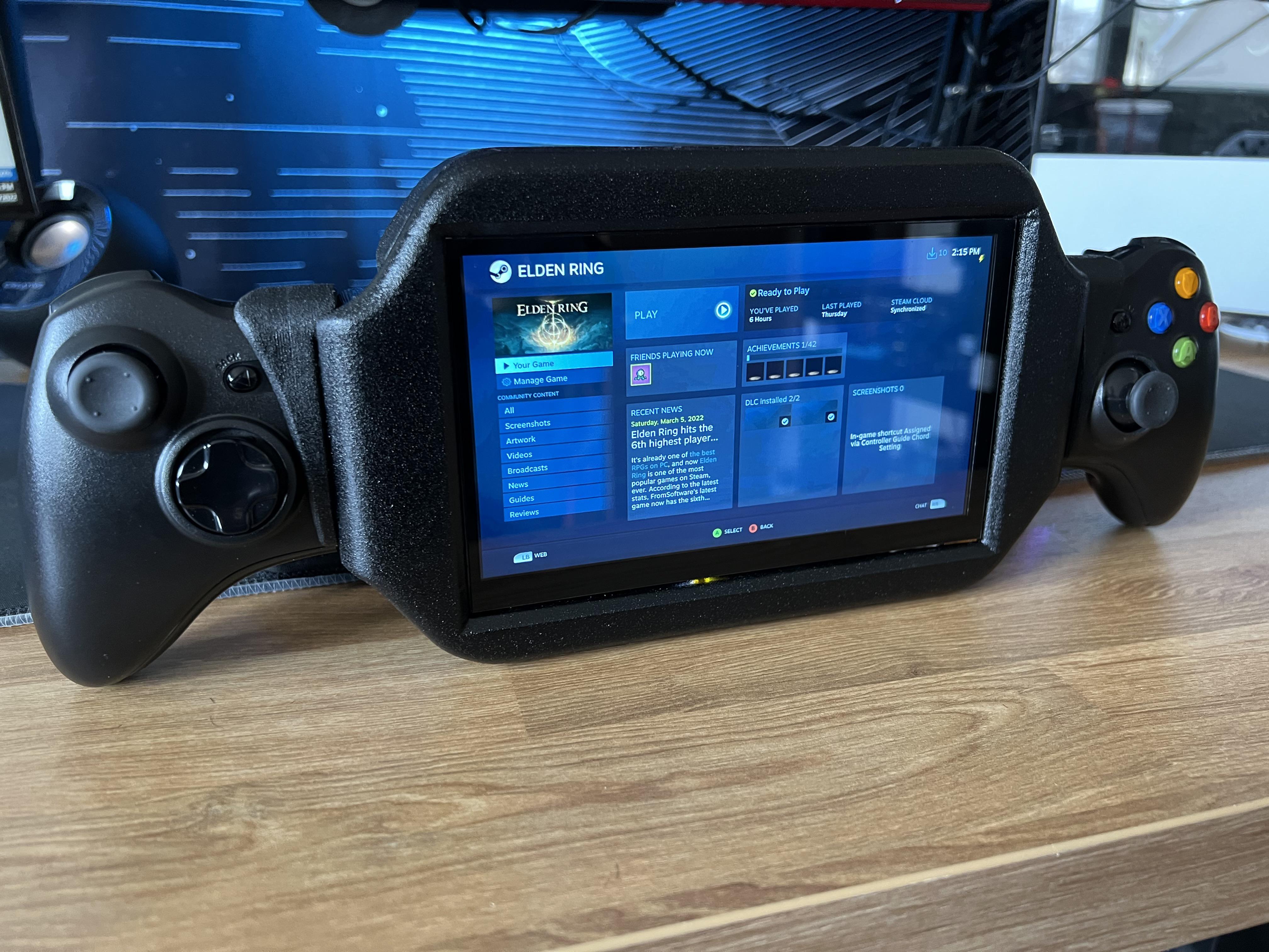 I made my own Steam Deck full video linked in comments r/Steam
