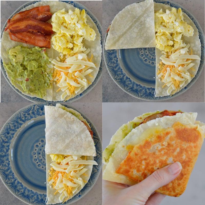 Breakfast Tortilla Hack Keto_Food