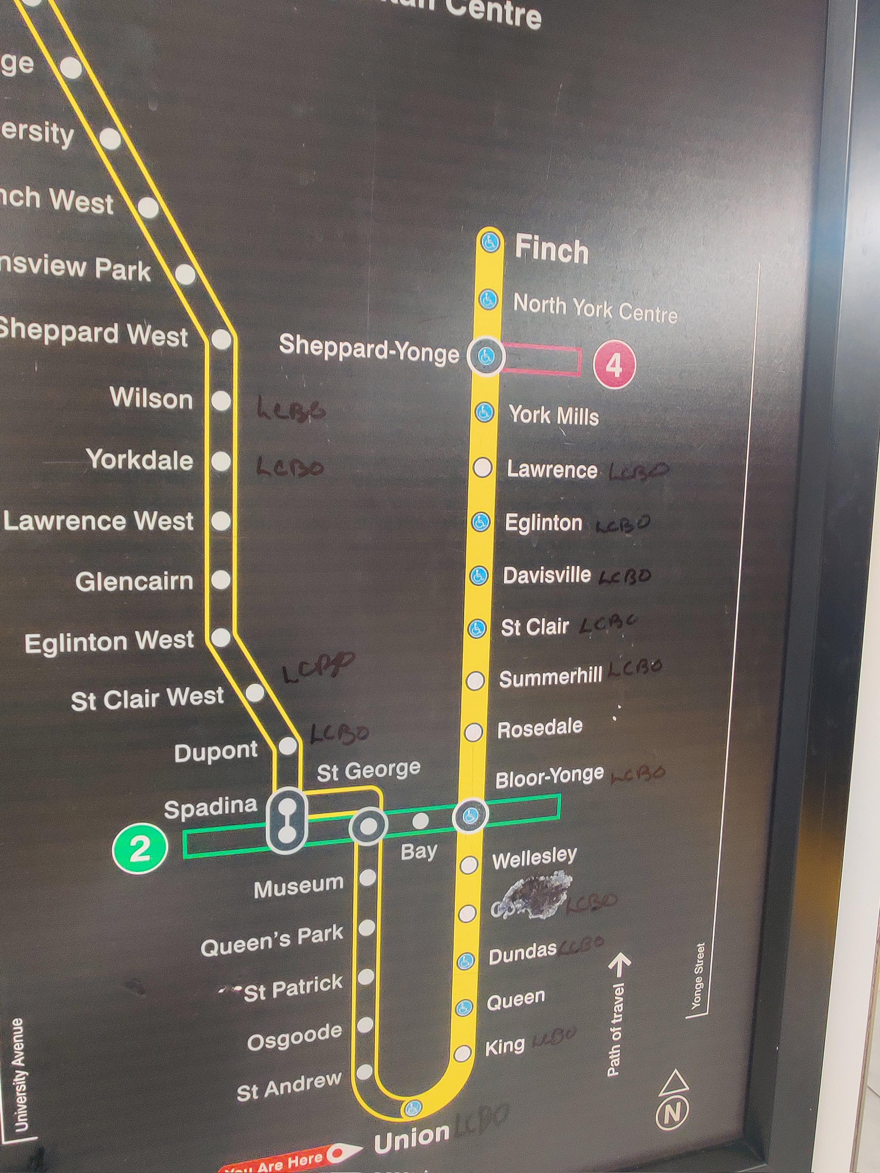 Union Station Subway Map