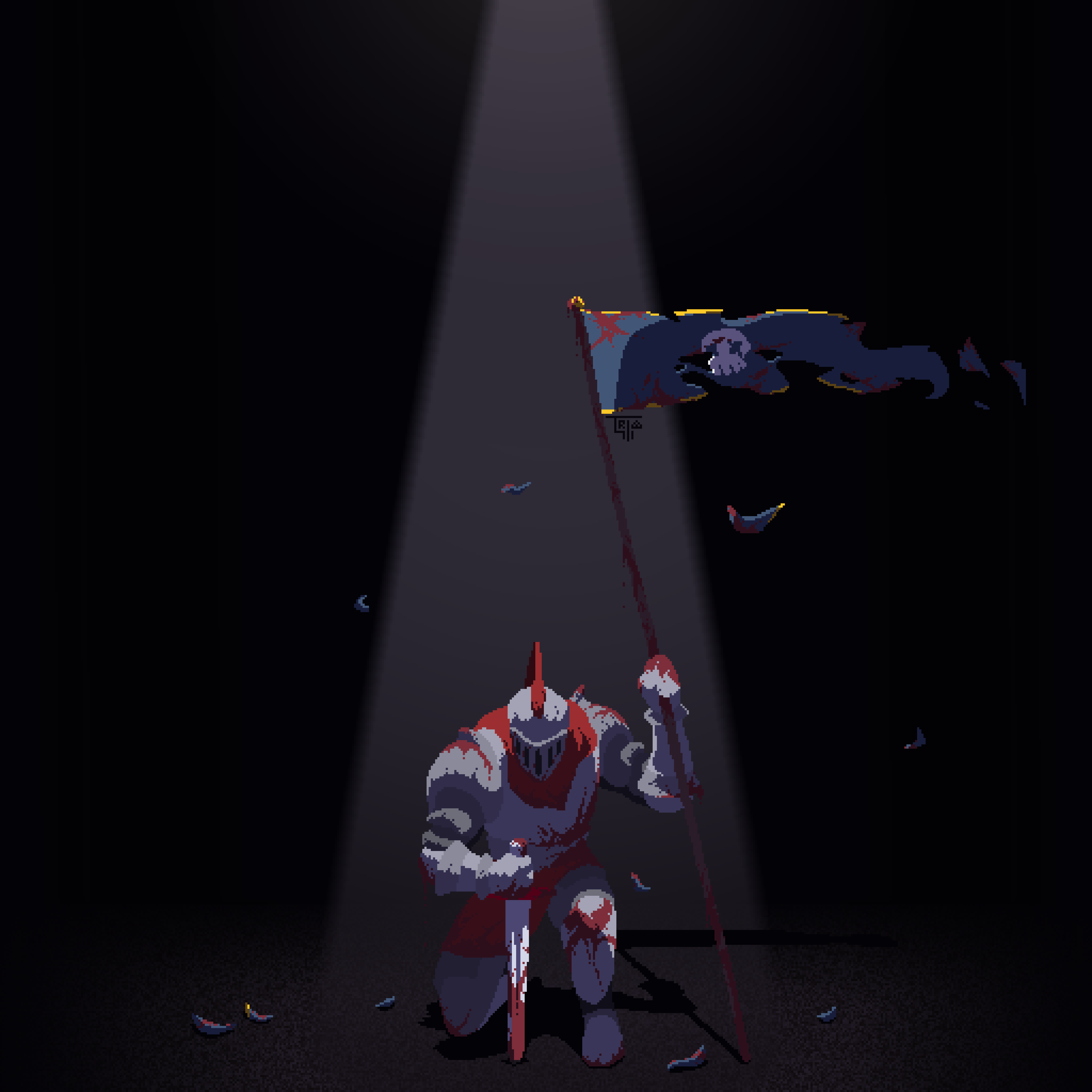 [OC] Soul Knight FanArt A Knight's Dying Breath, Resolution 512x512