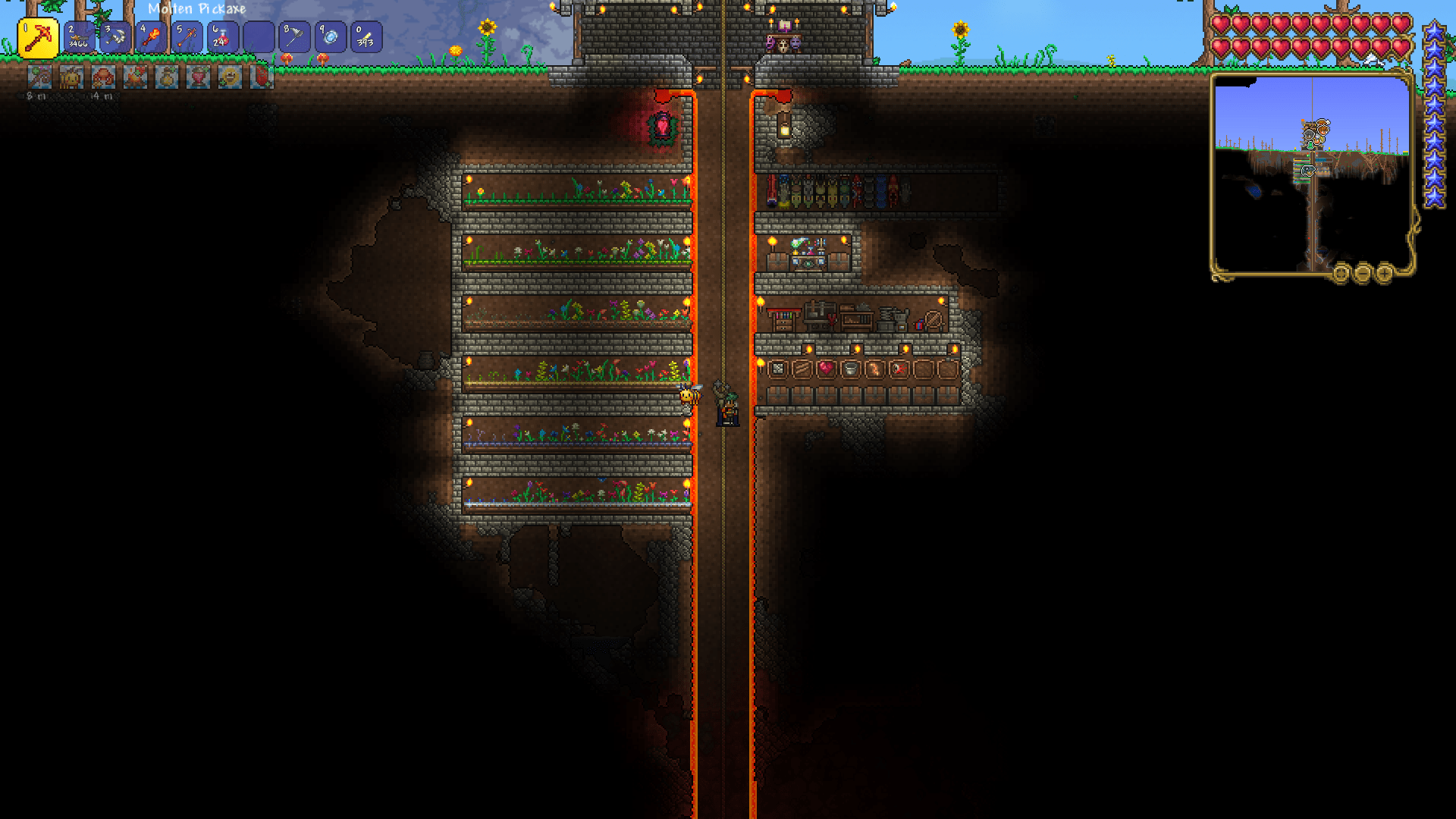 Not the brightest light source but I thought this would be a neat way