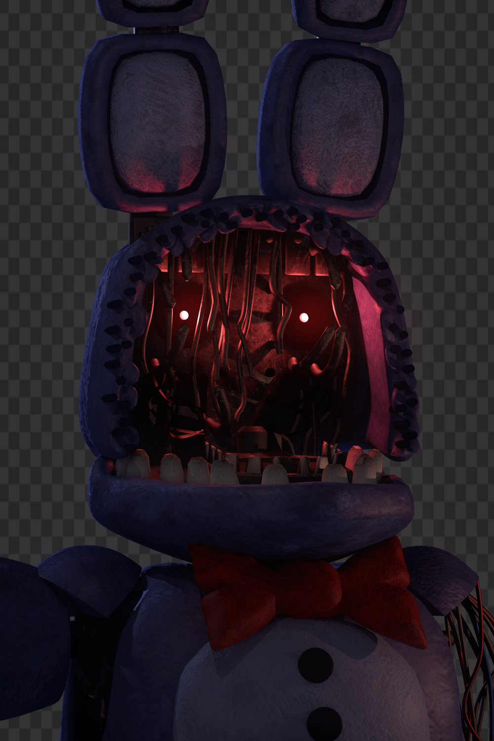 Withered Bonnie Render r/fivenightsatfreddys
