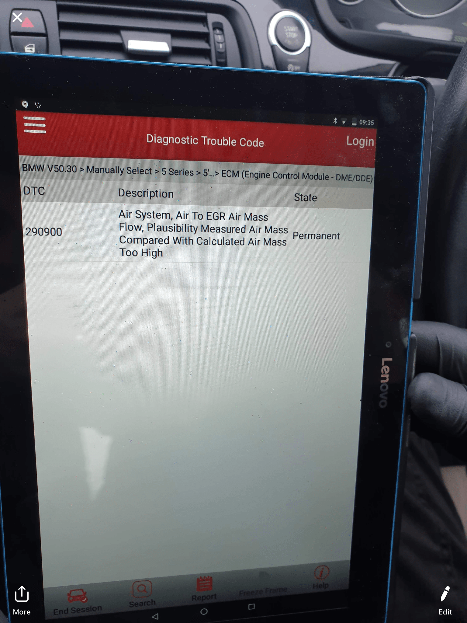 Hello! I have a BMW 520d xD n47 and I have a fault error 290900. What