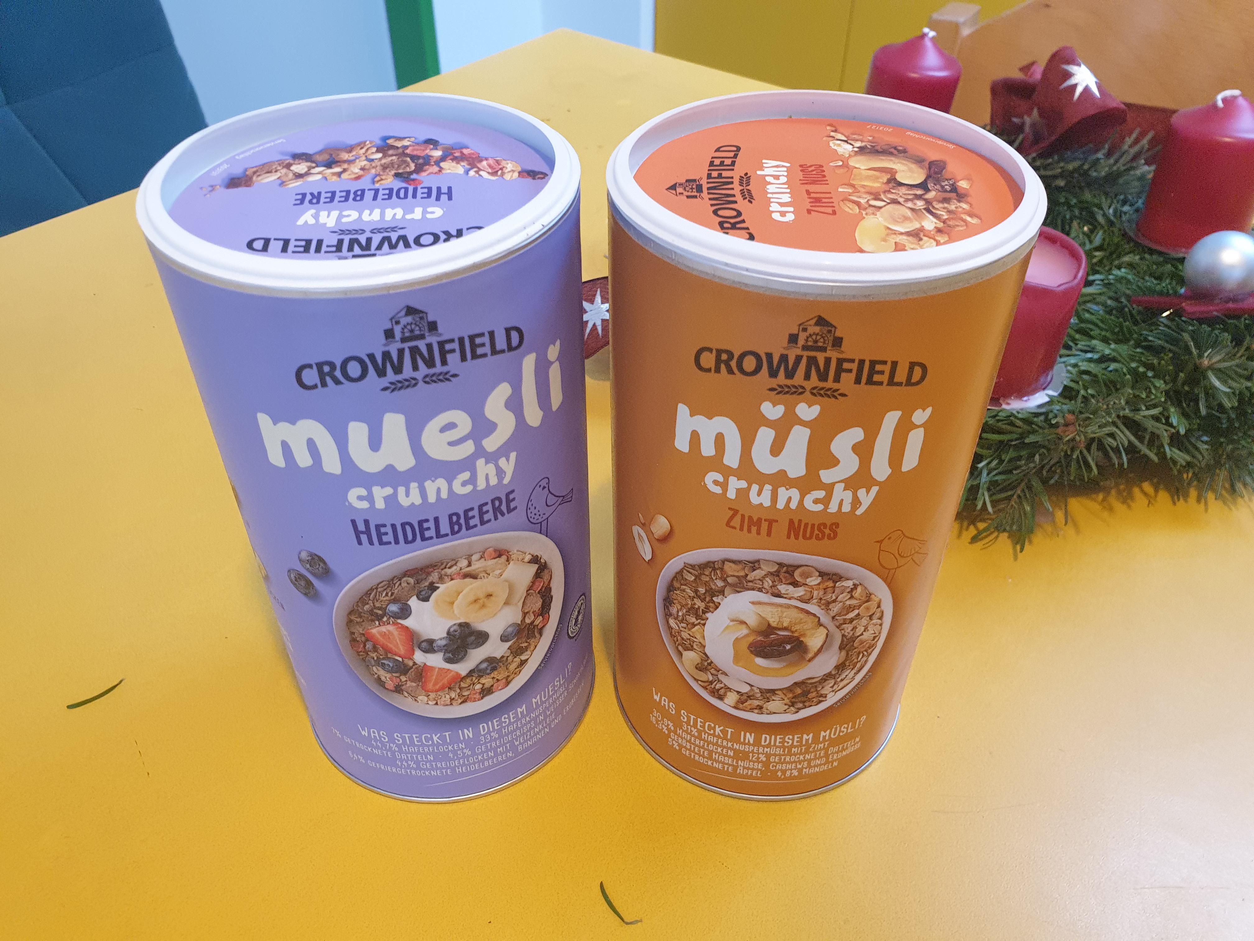 the muesli i bought about a week apart has changed its name from the