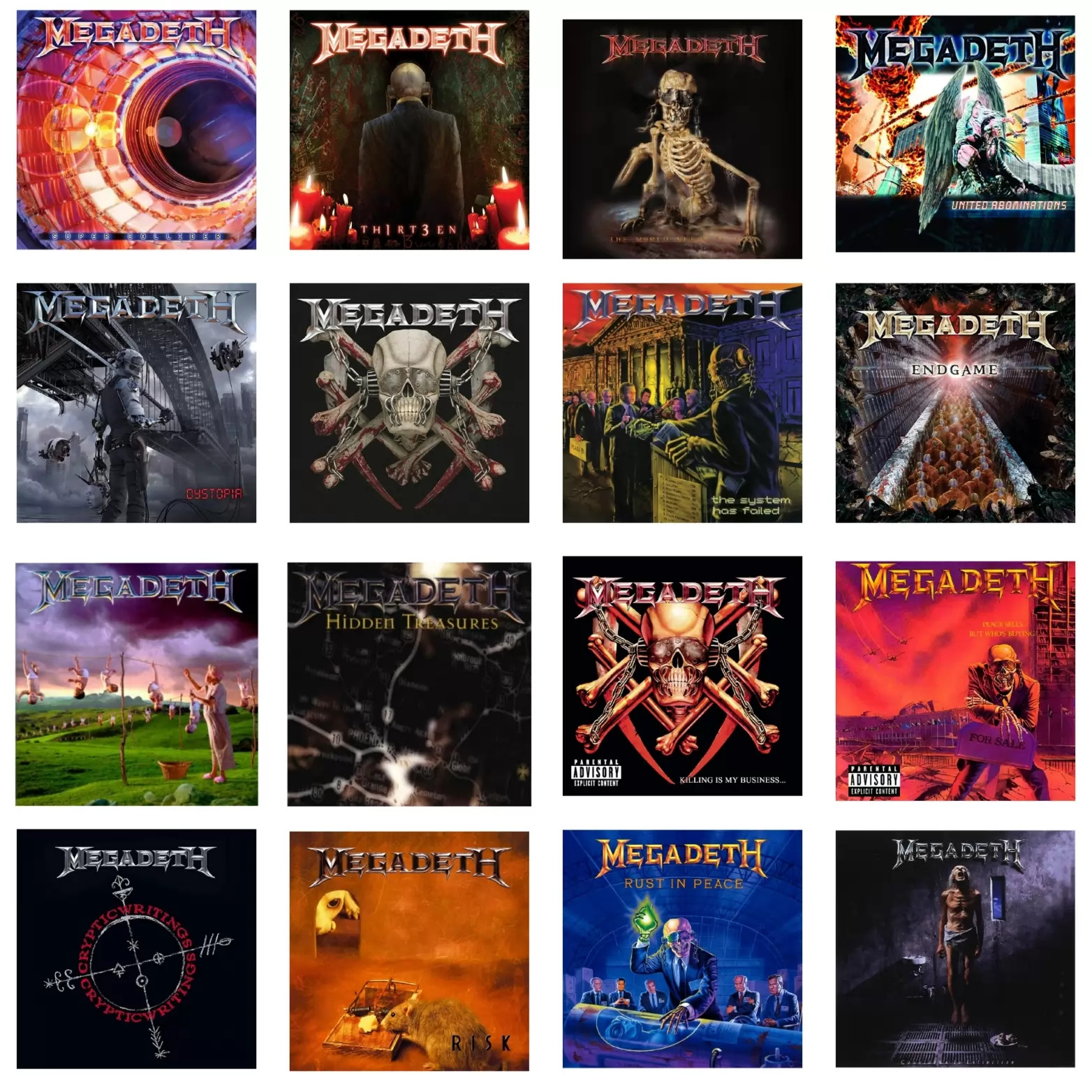 Favorite Album? r/Megadeth