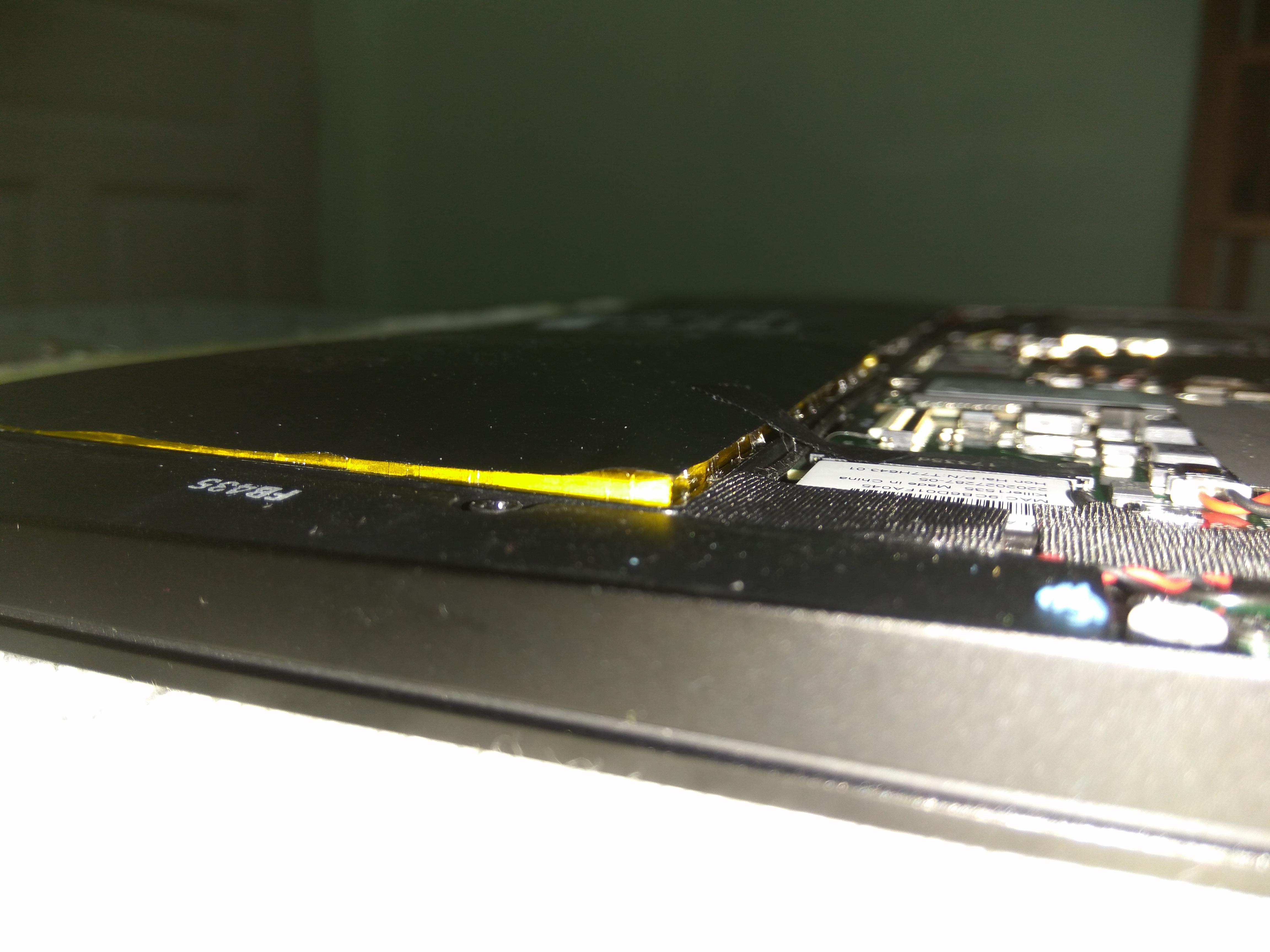 I hit the Jackpot, Swollen Battery just 4 months after