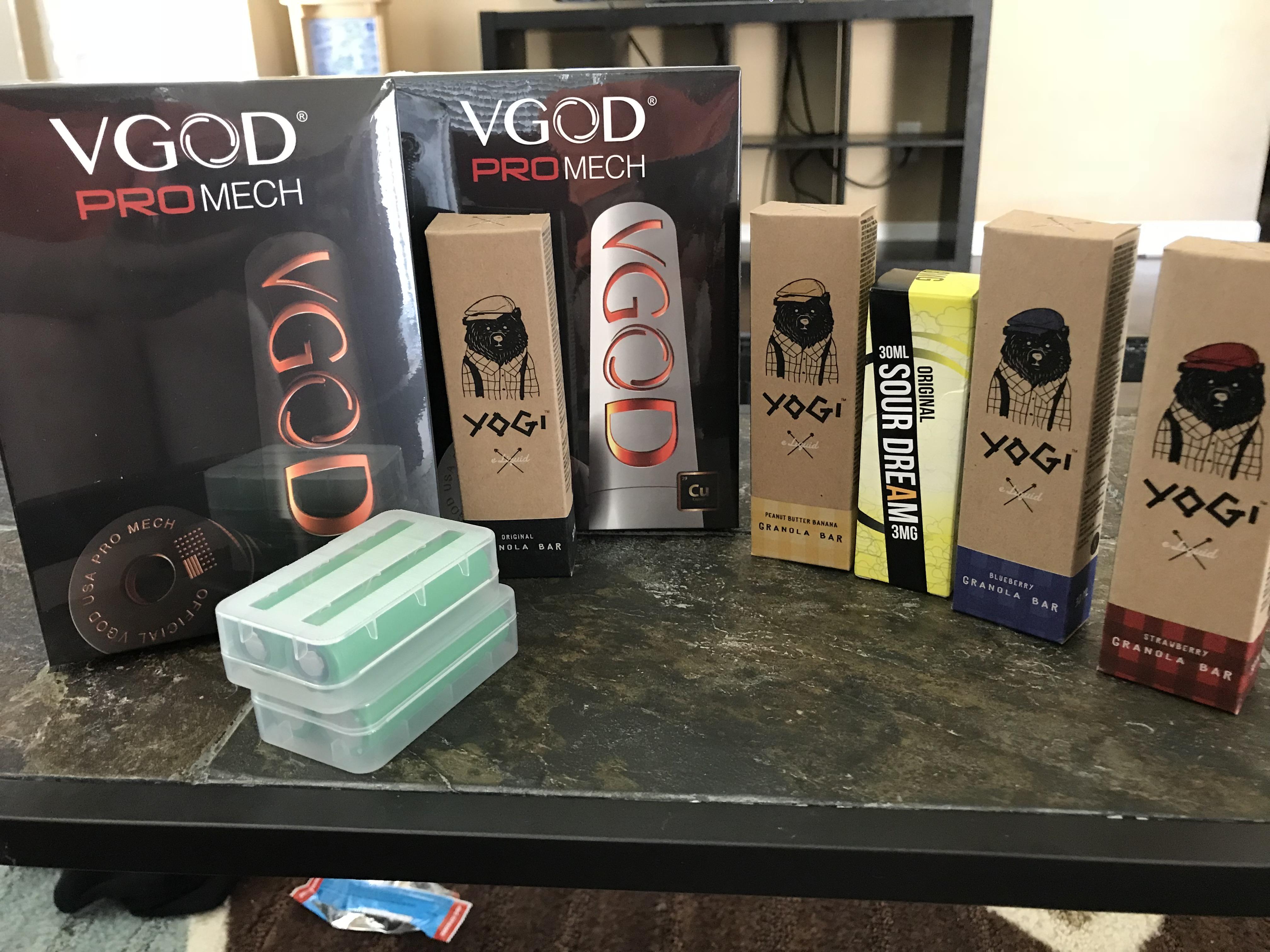 Day two of vape mail! Husband and I used our anniversary as an excuse