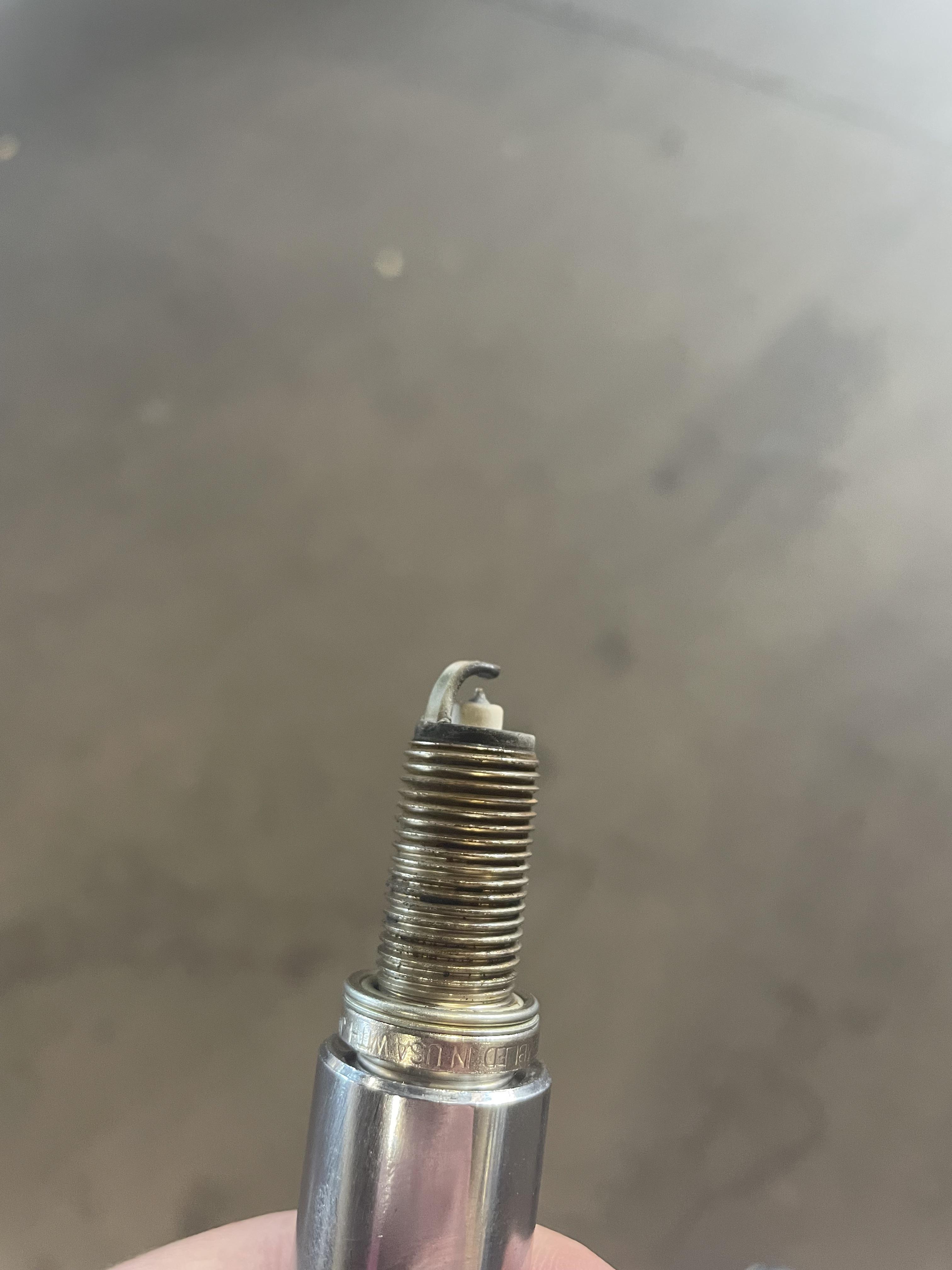 Original spark plug 100K miles how does she look? / ‘16 Camry r/MechanicAdvice