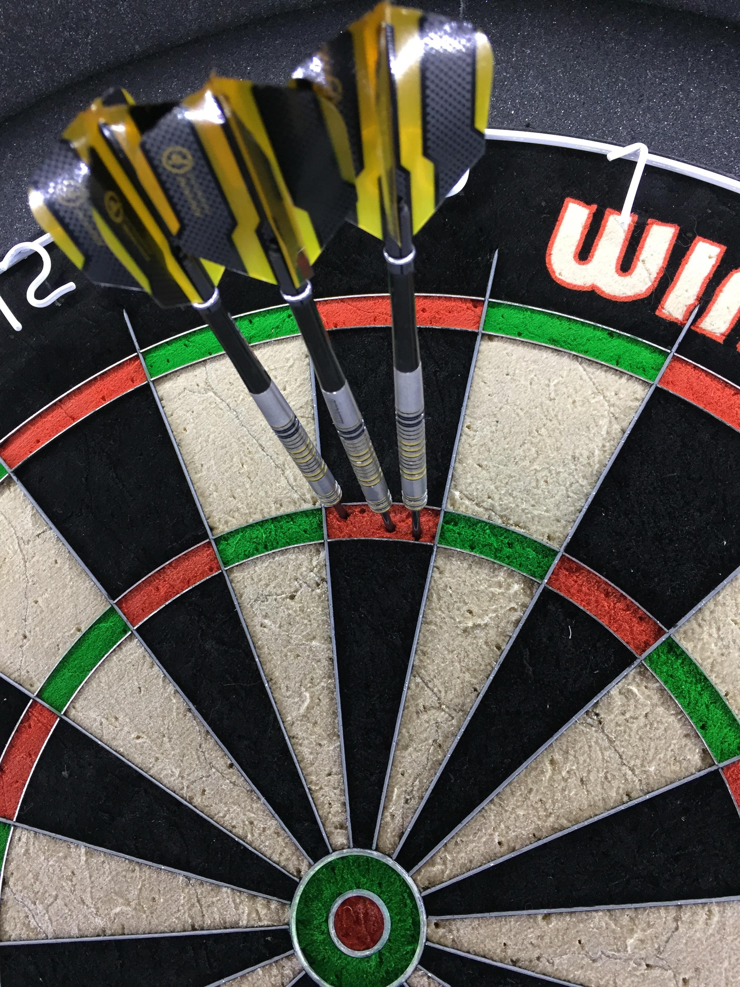 After 1 year after my return to darts, I finally got my first ever 180! r/Darts
