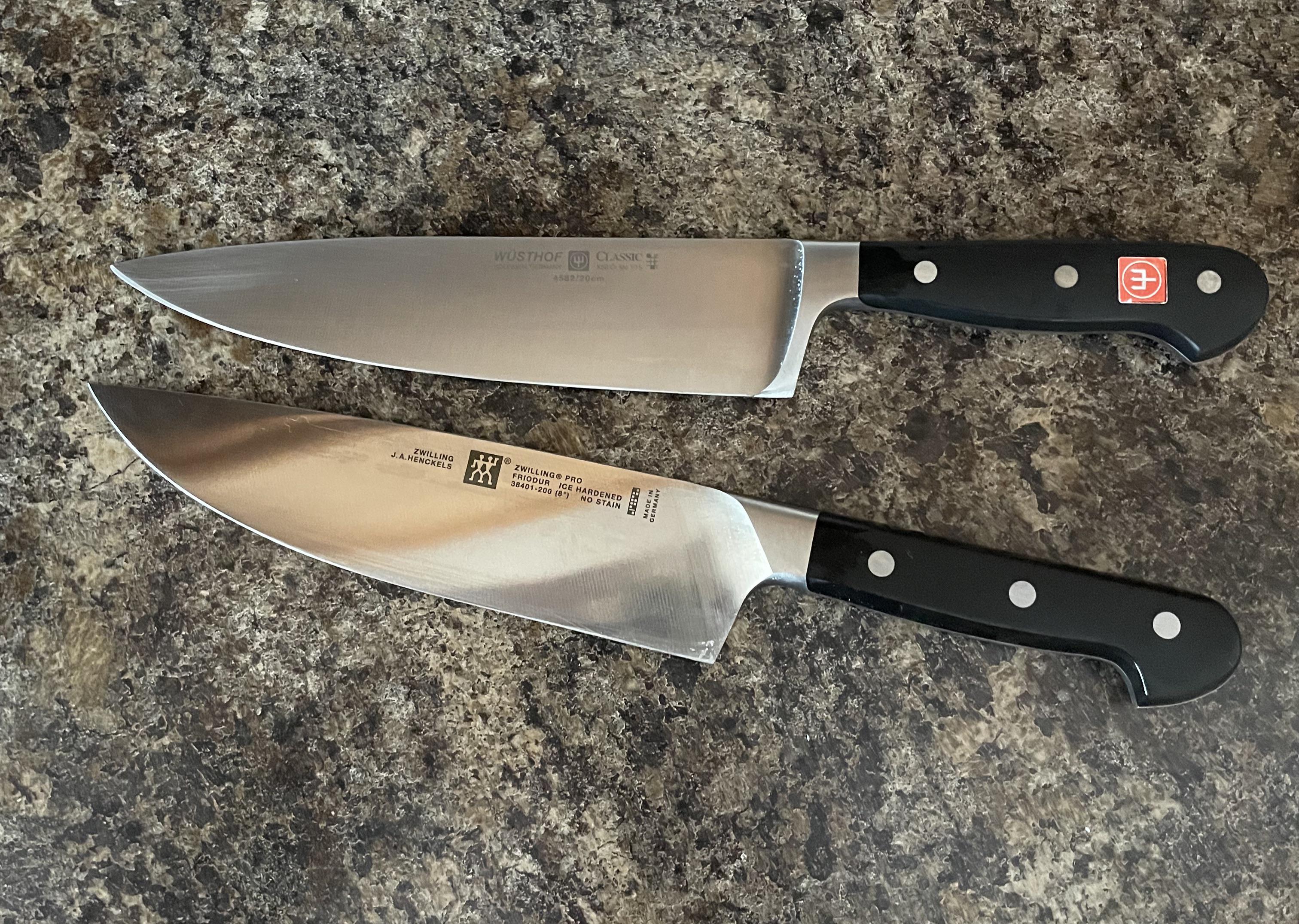 Do you prefer bolster or no bolster on chef knives? How come? r