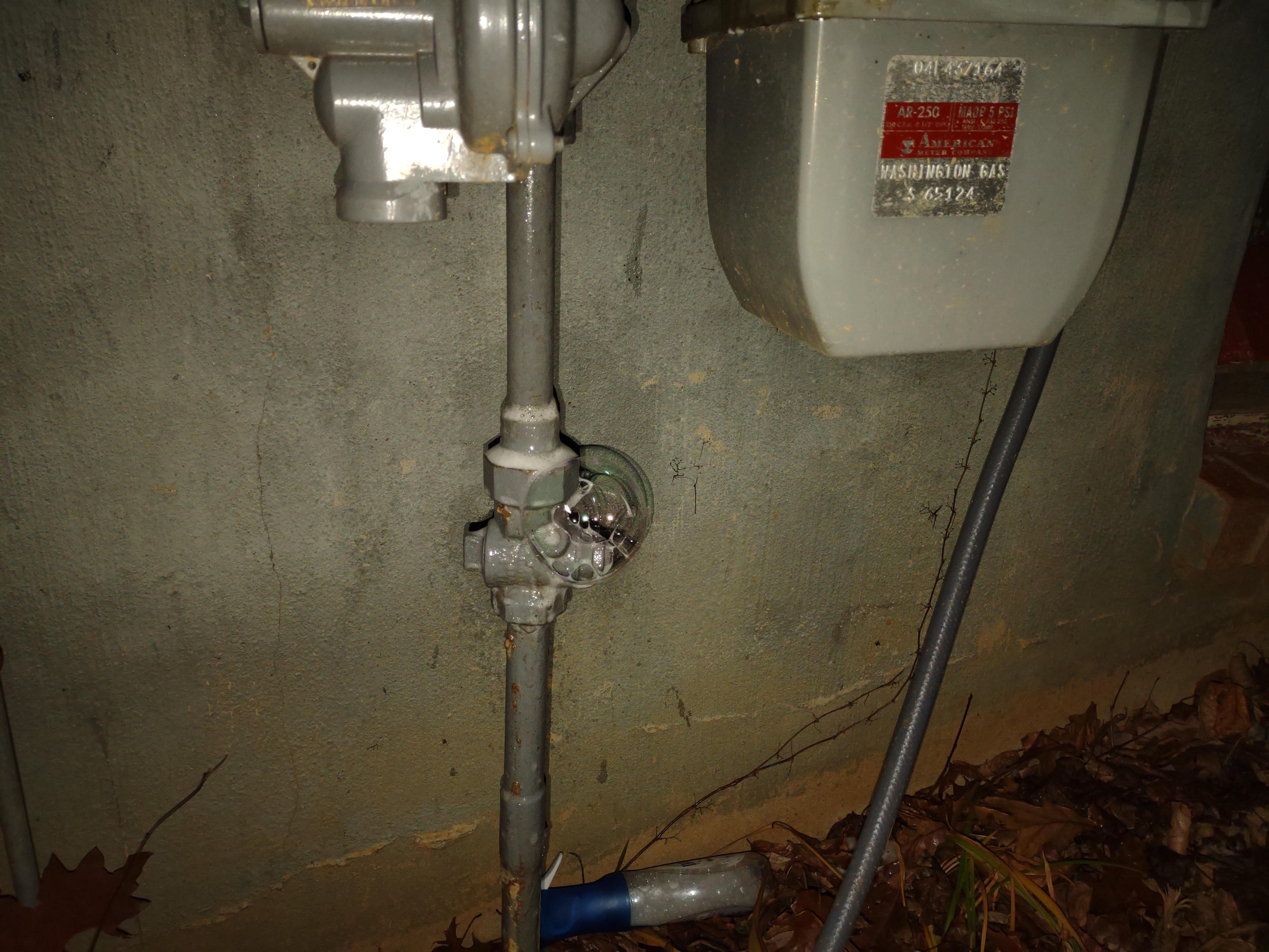 Well that ain't no good. (I'm a landlord. Tenant reported gas smell