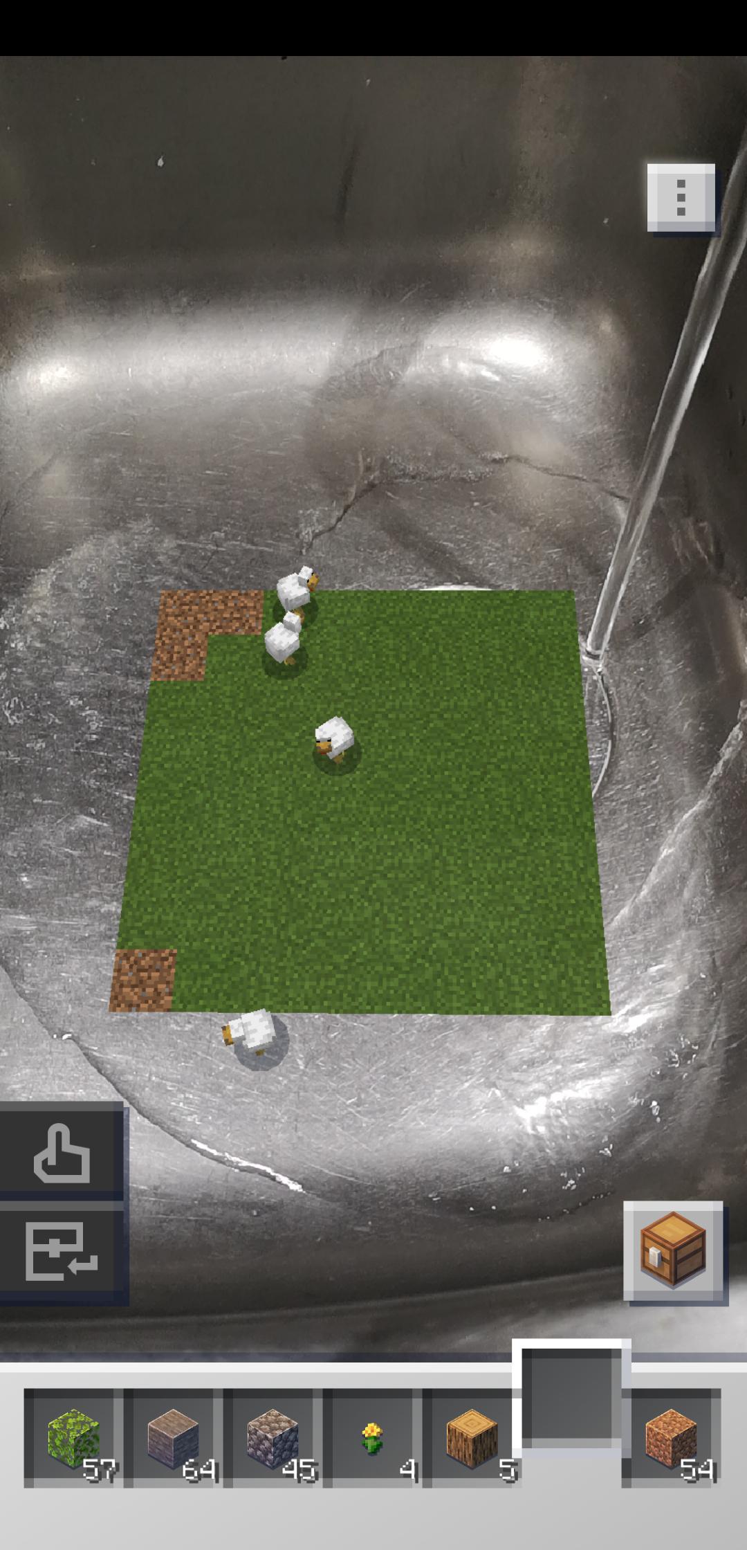 to Minecraft earth, the only game where you can drown your