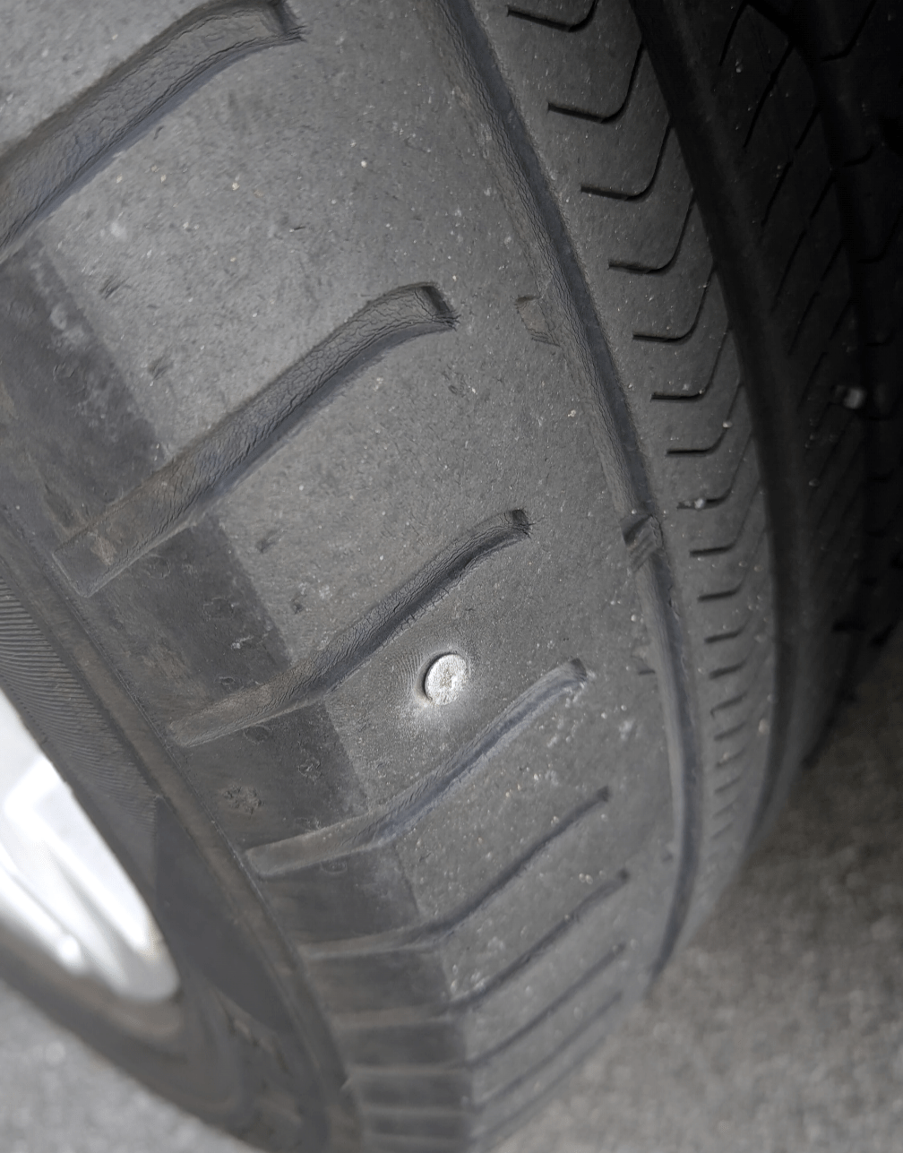 Too close to the sidewall for a plug? r/tires