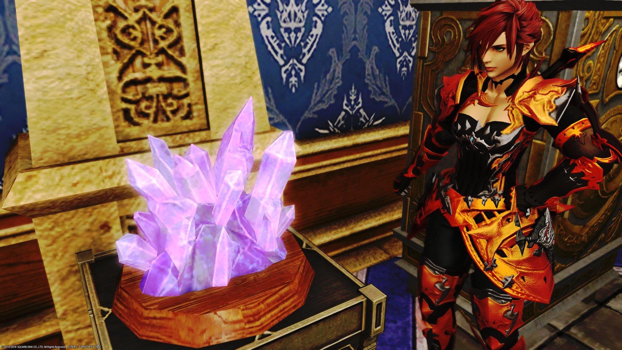 New housing item Crystal Boule r/ffxiv